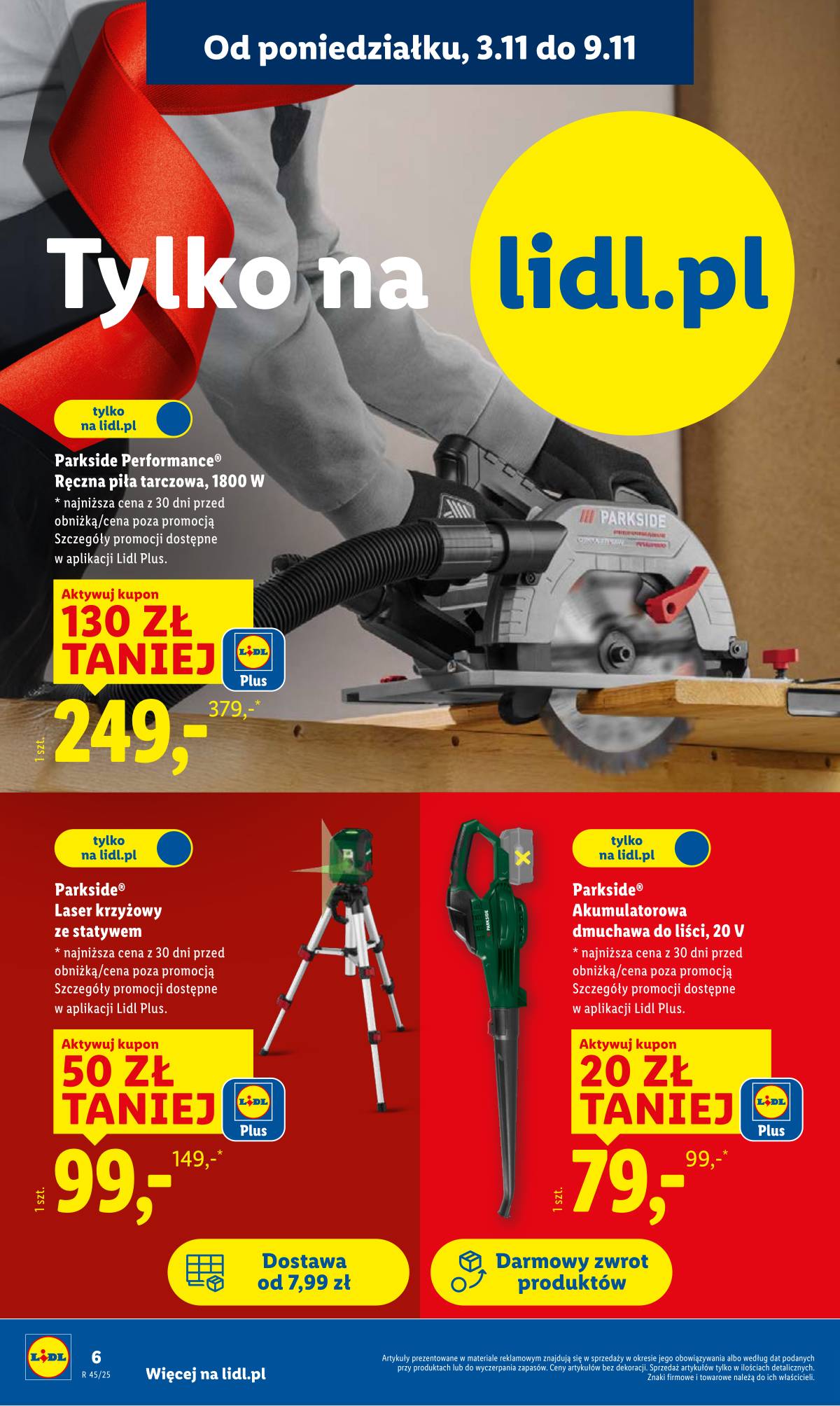 Lidl Lenkija - OFERTA WAŻNA OD 3.11 6 puslapis