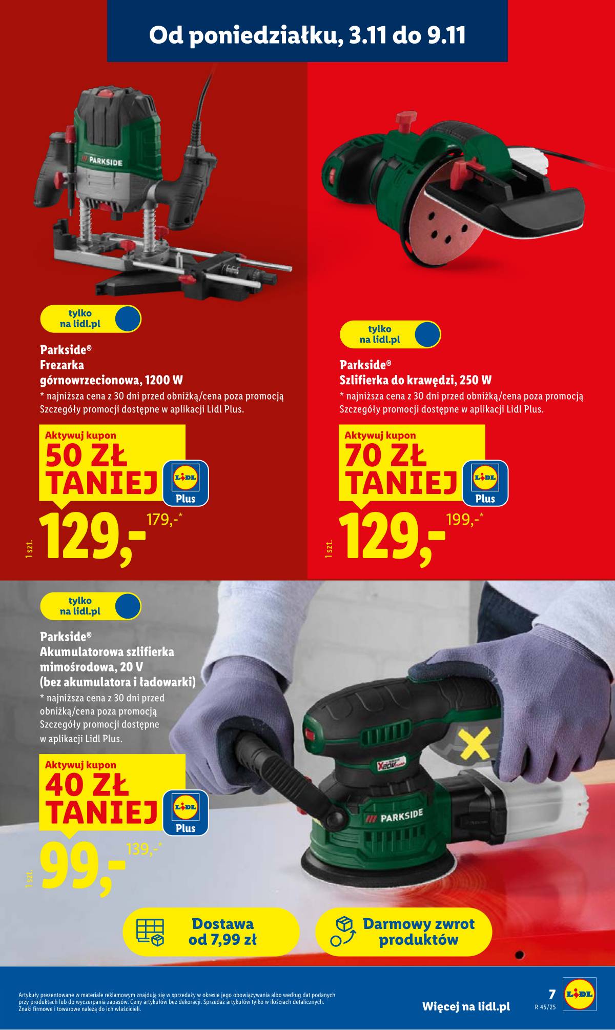 Lidl Lenkija - OFERTA WAŻNA OD 3.11 7 puslapis
