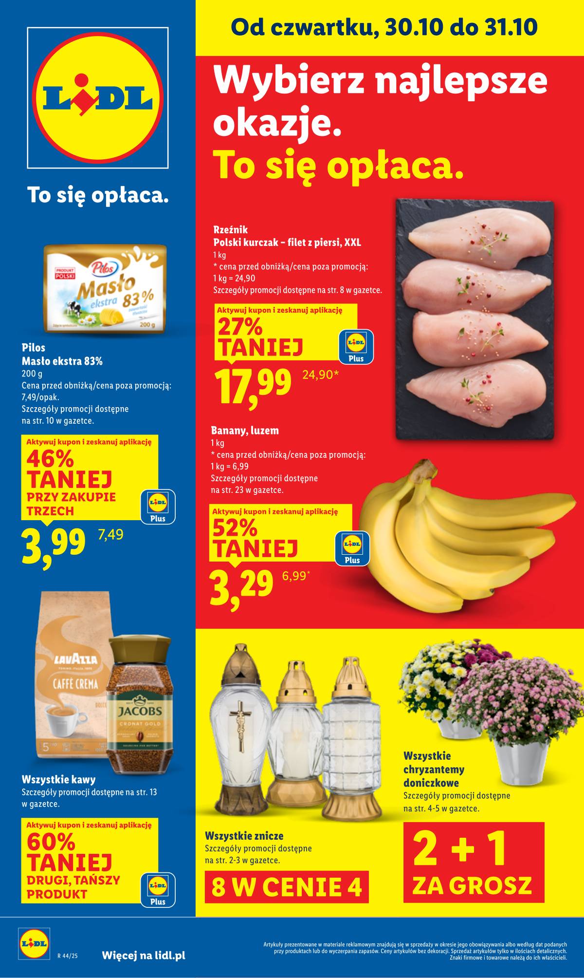 Lidl Lenkija - OFERTA WAŻNA OD 30.10 DO 31.10 1 puslapis