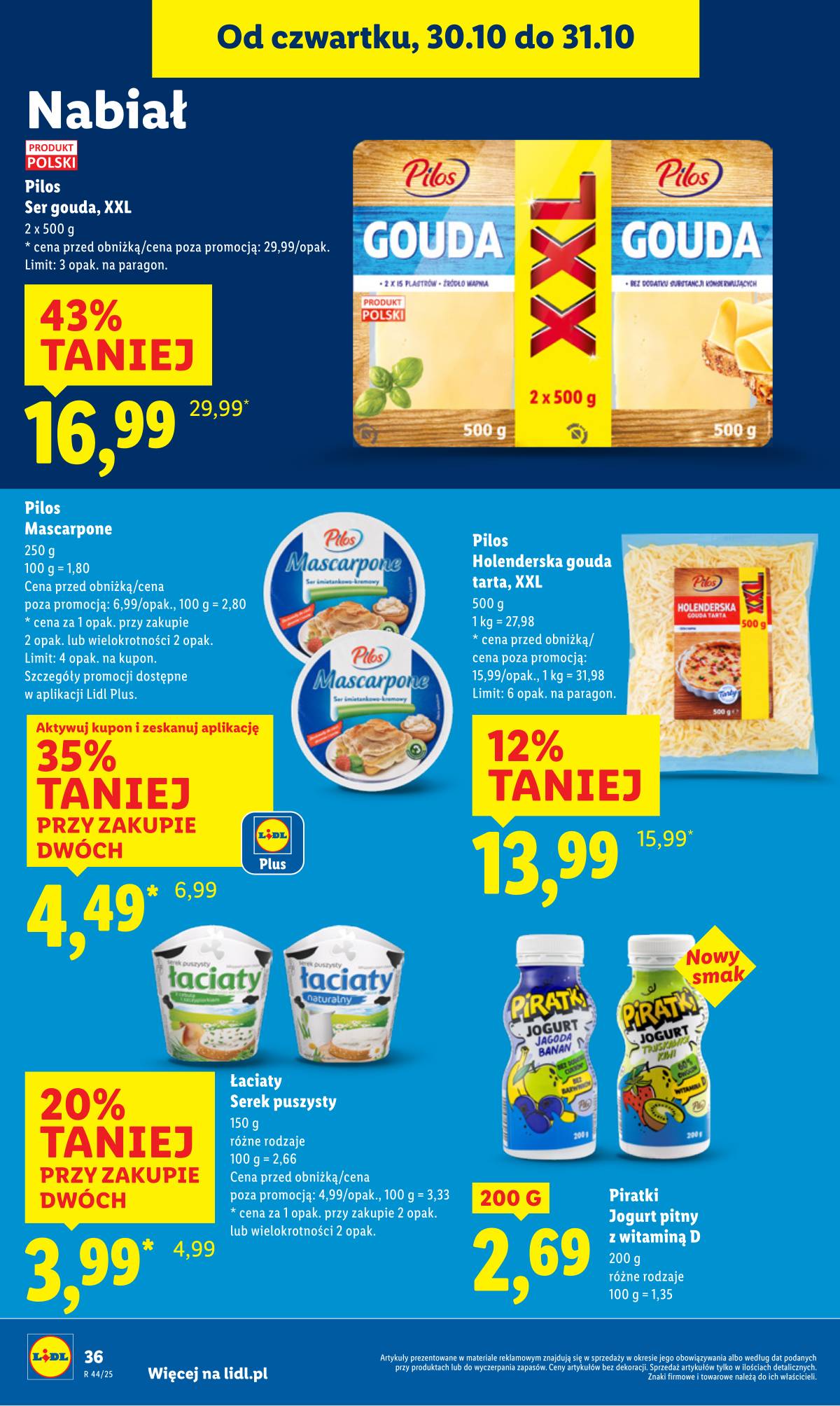 Lidl Lenkija - OFERTA WAŻNA OD 30.10 DO 31.10 38 puslapis