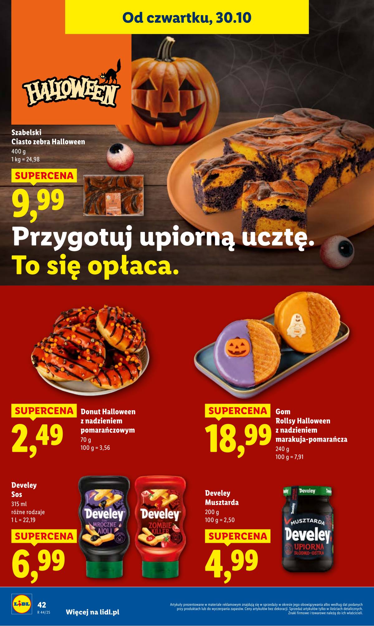 Lidl Lenkija - OFERTA WAŻNA OD 30.10 DO 31.10 44 puslapis