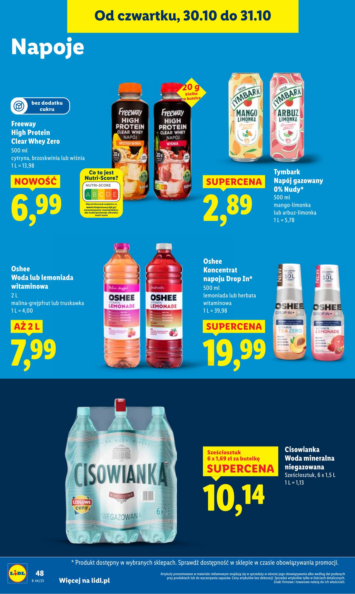 Lidl Lenkija - OFERTA WAŻNA OD 30.10 DO 31.10 50 puslapis