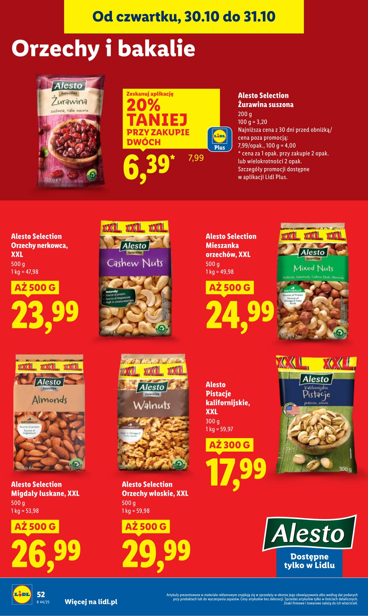 Lidl Lenkija - OFERTA WAŻNA OD 30.10 DO 31.10 54 puslapis
