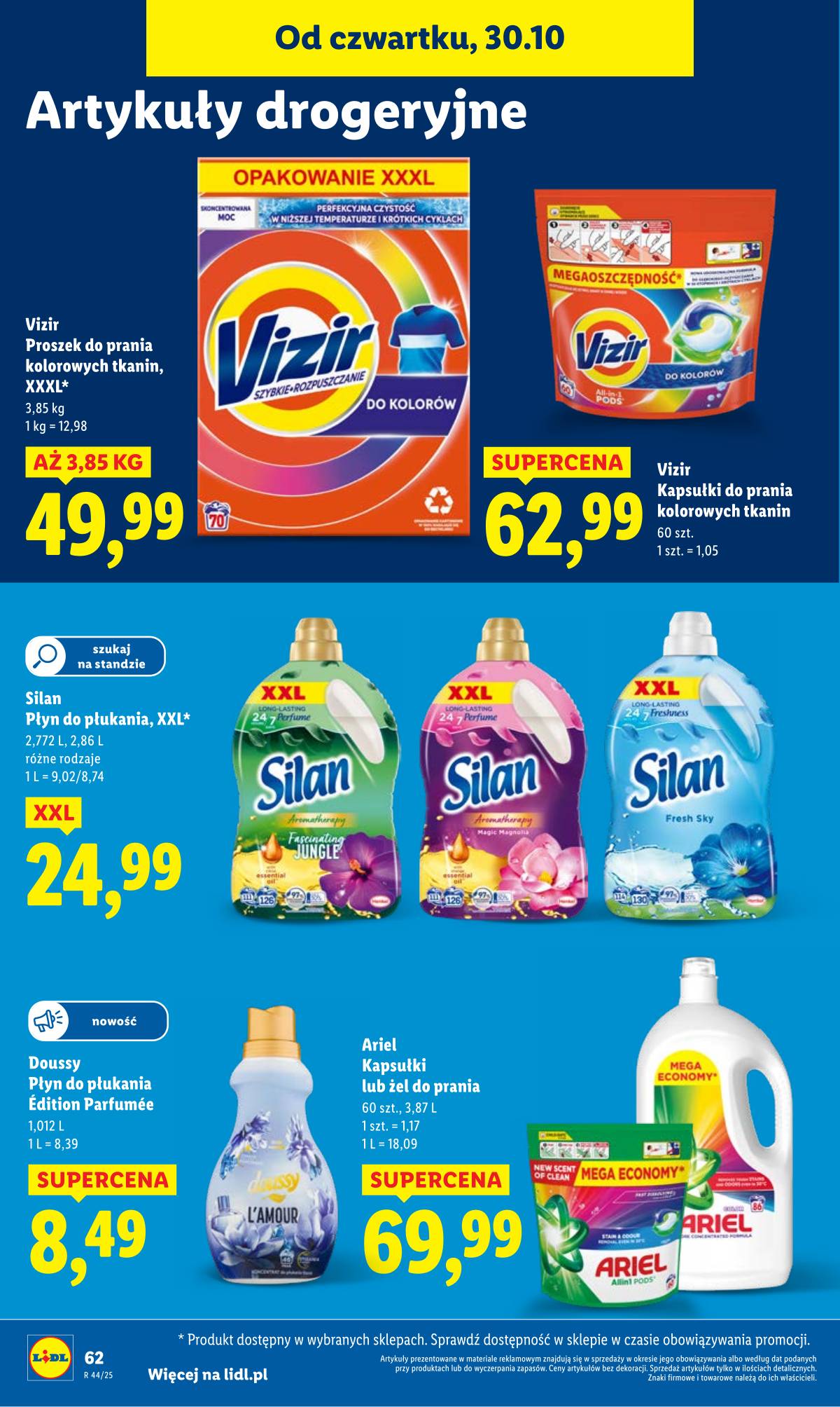 Lidl Lenkija - OFERTA WAŻNA OD 30.10 DO 31.10 64 puslapis