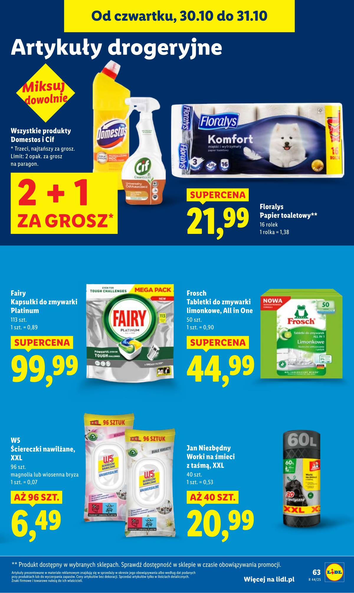 Lidl Lenkija - OFERTA WAŻNA OD 30.10 DO 31.10 65 puslapis