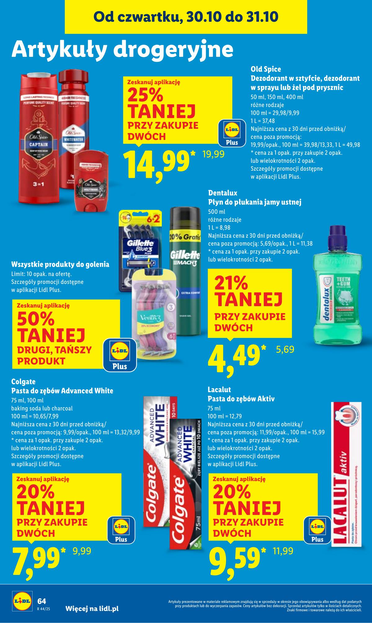 Lidl Lenkija - OFERTA WAŻNA OD 30.10 DO 31.10 66 puslapis