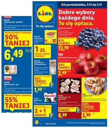 Lidl Lenkija - OFERTA WAŻNA OD 3.11 DO 5.11 2025-11-03 – 2025-11-05