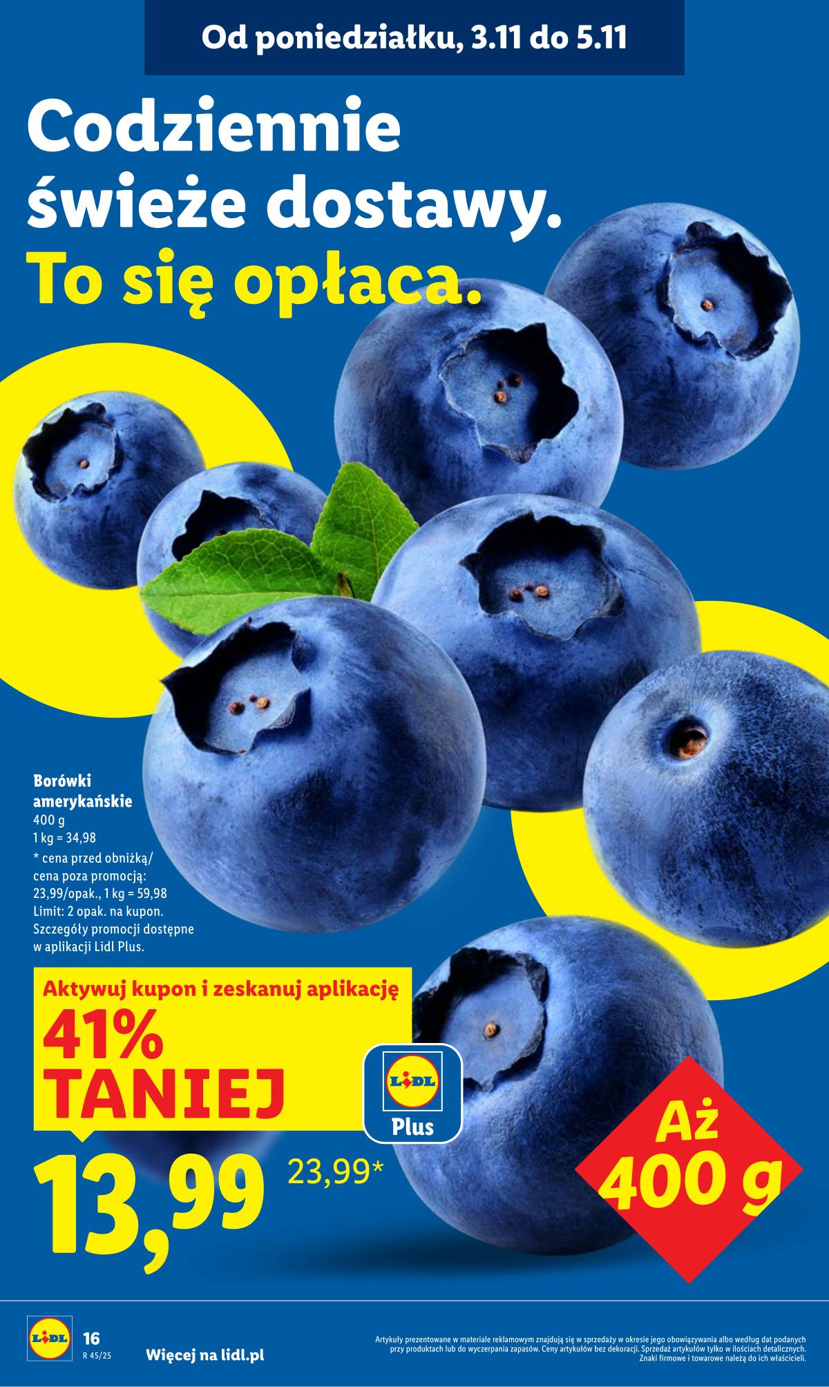 Lidl Lenkija - OFERTA WAŻNA OD 3.11 DO 5.11 18 puslapis