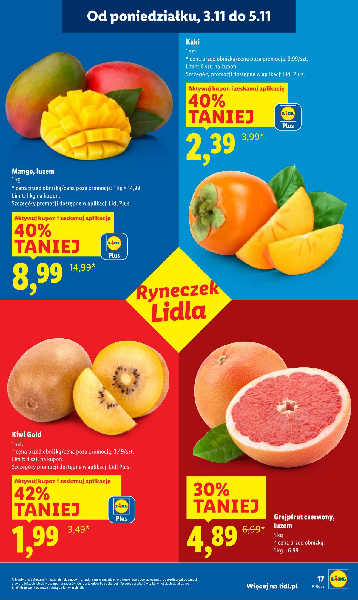 Lidl Lenkija - OFERTA WAŻNA OD 3.11 DO 5.11 19 puslapis