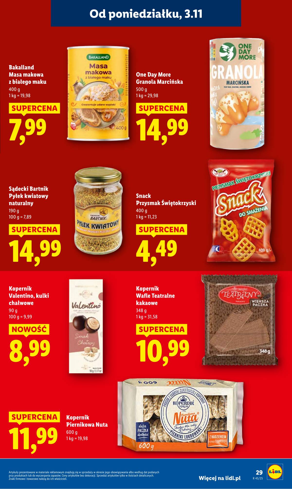 Lidl Lenkija - OFERTA WAŻNA OD 3.11 DO 5.11 31 puslapis