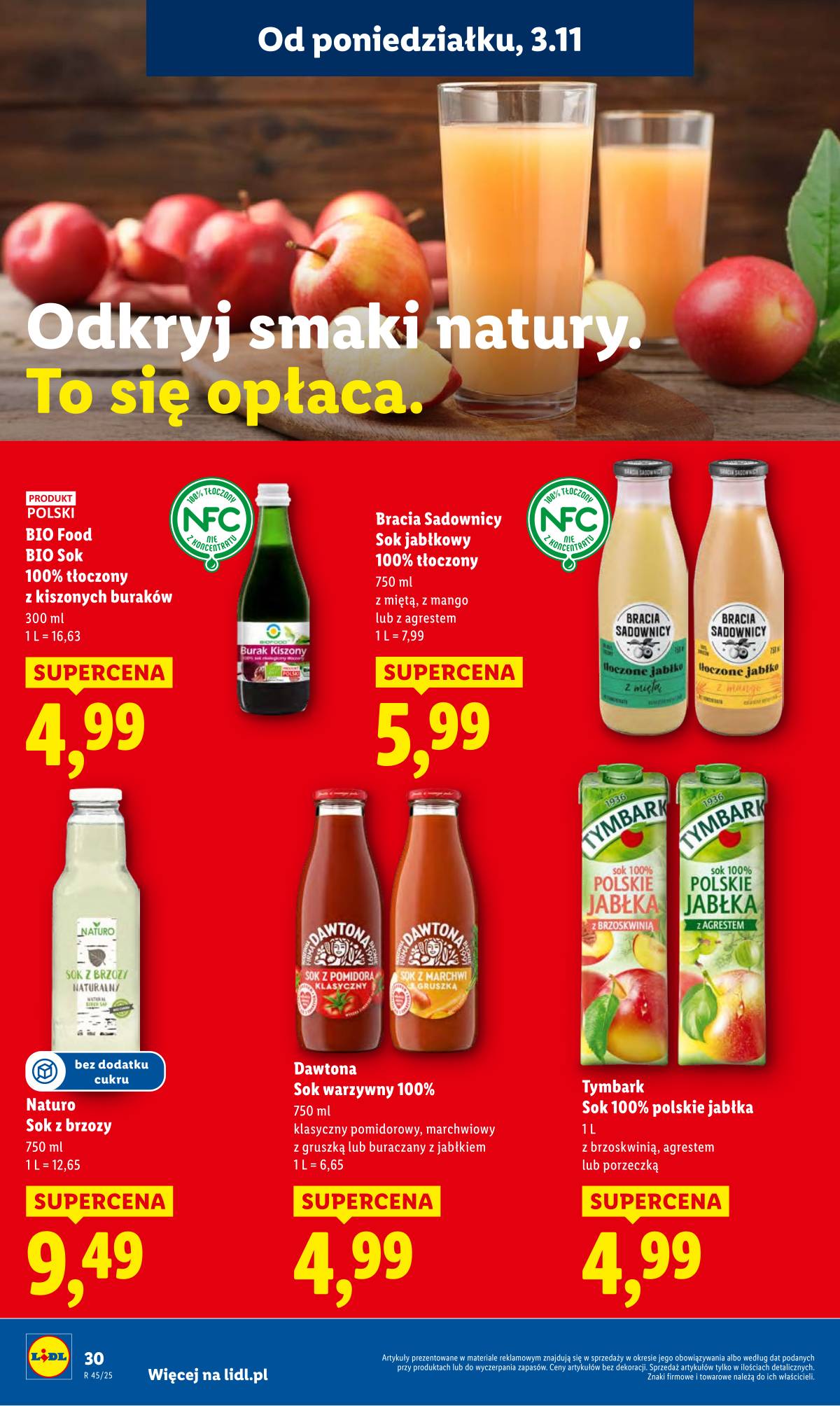 Lidl Lenkija - OFERTA WAŻNA OD 3.11 DO 5.11 32 puslapis