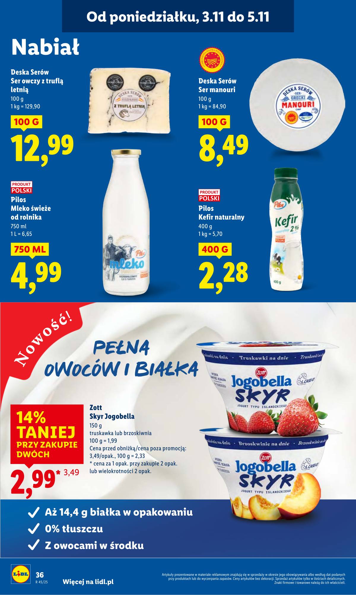 Lidl Lenkija - OFERTA WAŻNA OD 3.11 DO 5.11 38 puslapis