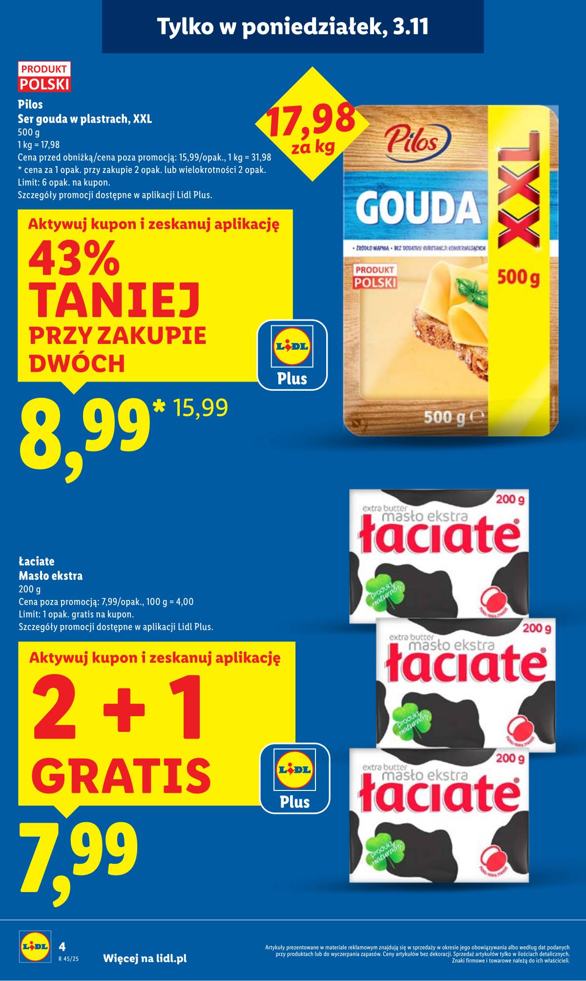Lidl Lenkija - OFERTA WAŻNA OD 3.11 DO 5.11 4 puslapis