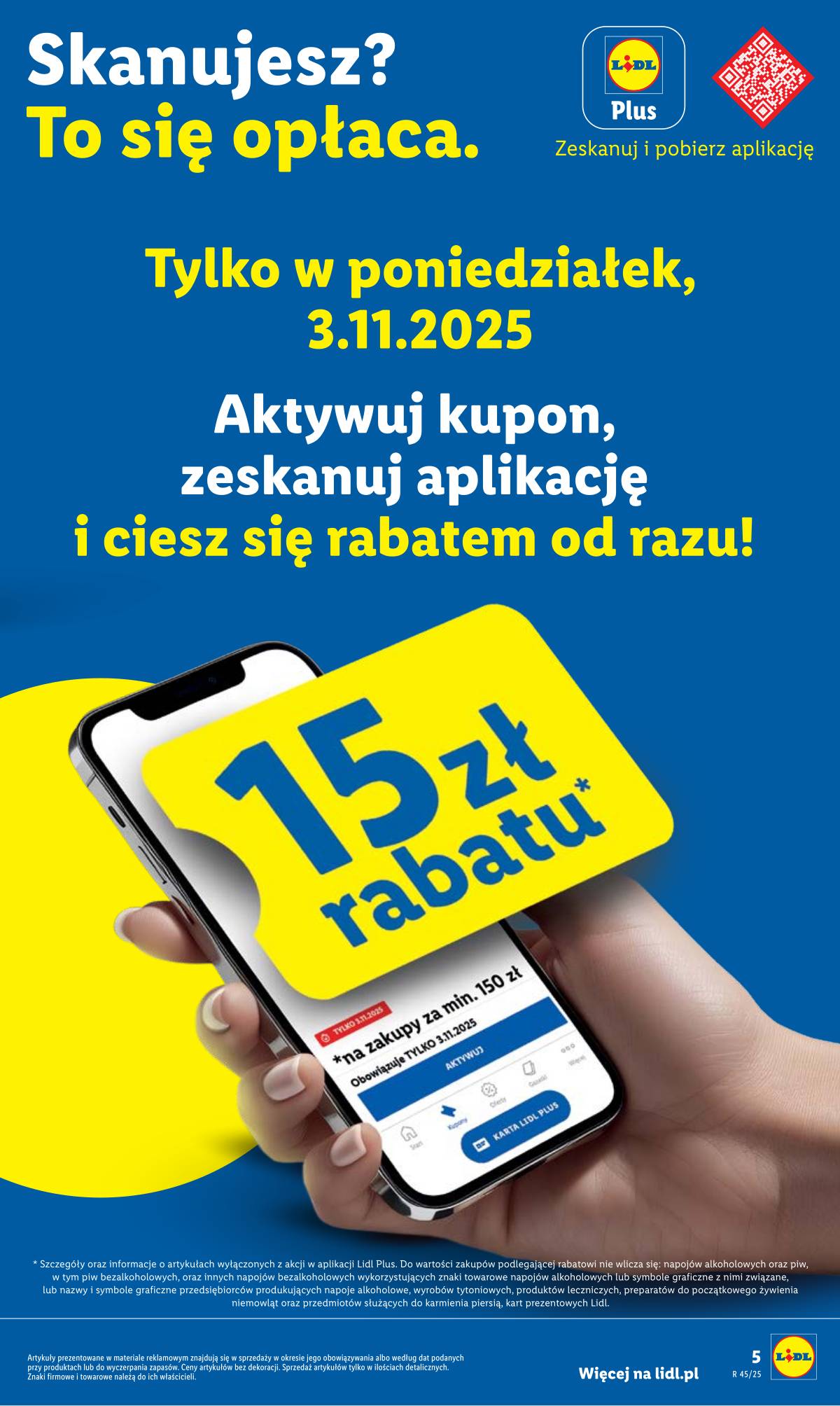 Lidl Lenkija - OFERTA WAŻNA OD 3.11 DO 5.11 5 puslapis