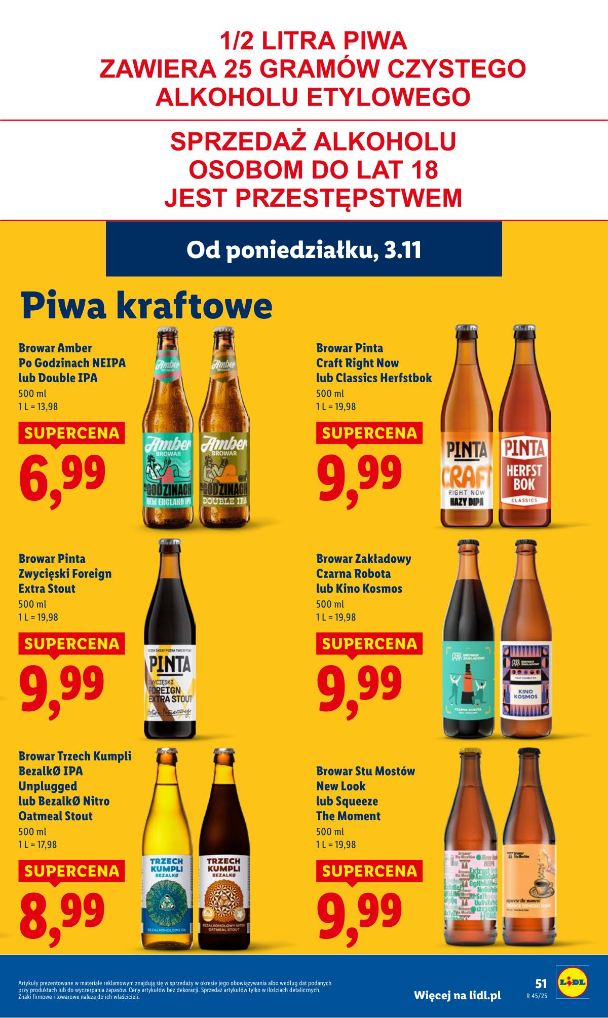 Lidl Lenkija - OFERTA WAŻNA OD 3.11 DO 5.11 53 puslapis