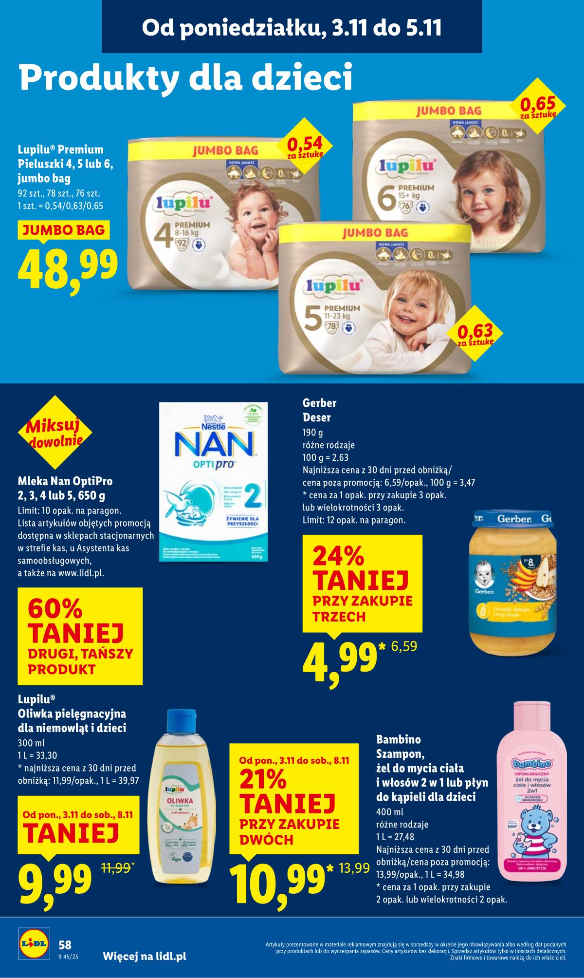 Lidl Lenkija - OFERTA WAŻNA OD 3.11 DO 5.11 60 puslapis