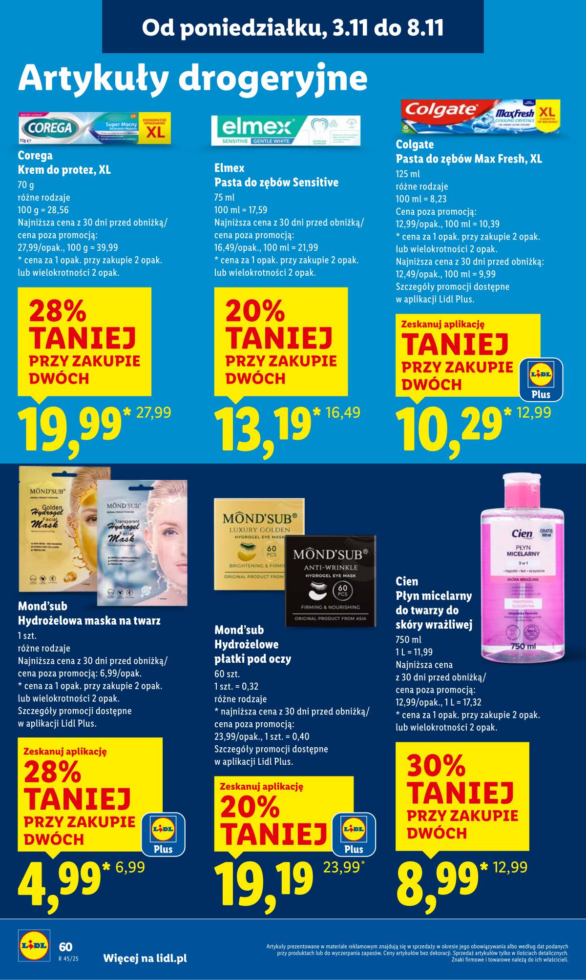 Lidl Lenkija - OFERTA WAŻNA OD 3.11 DO 5.11 62 puslapis