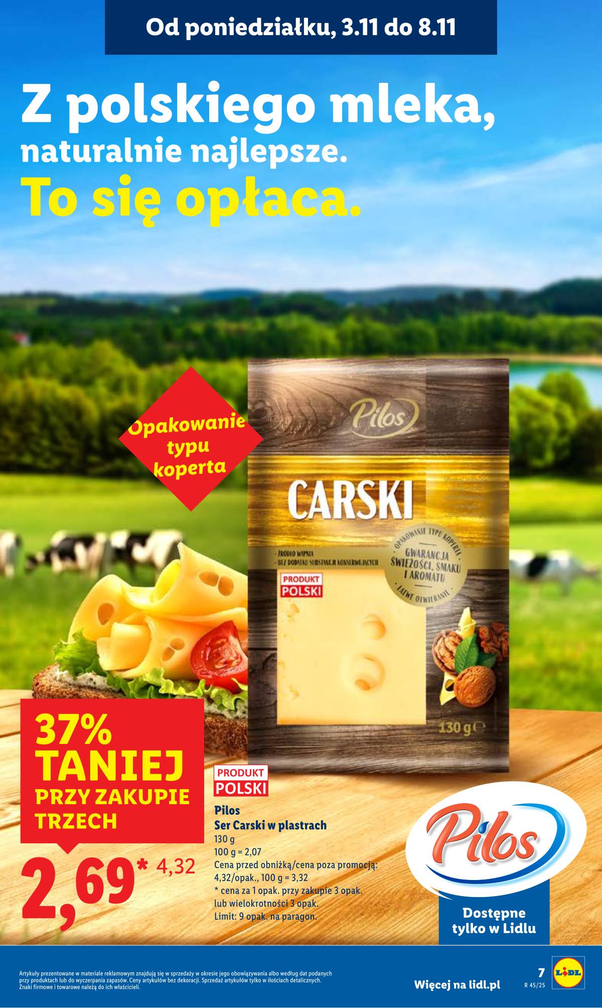 Lidl Lenkija - OFERTA WAŻNA OD 3.11 DO 5.11 7 puslapis