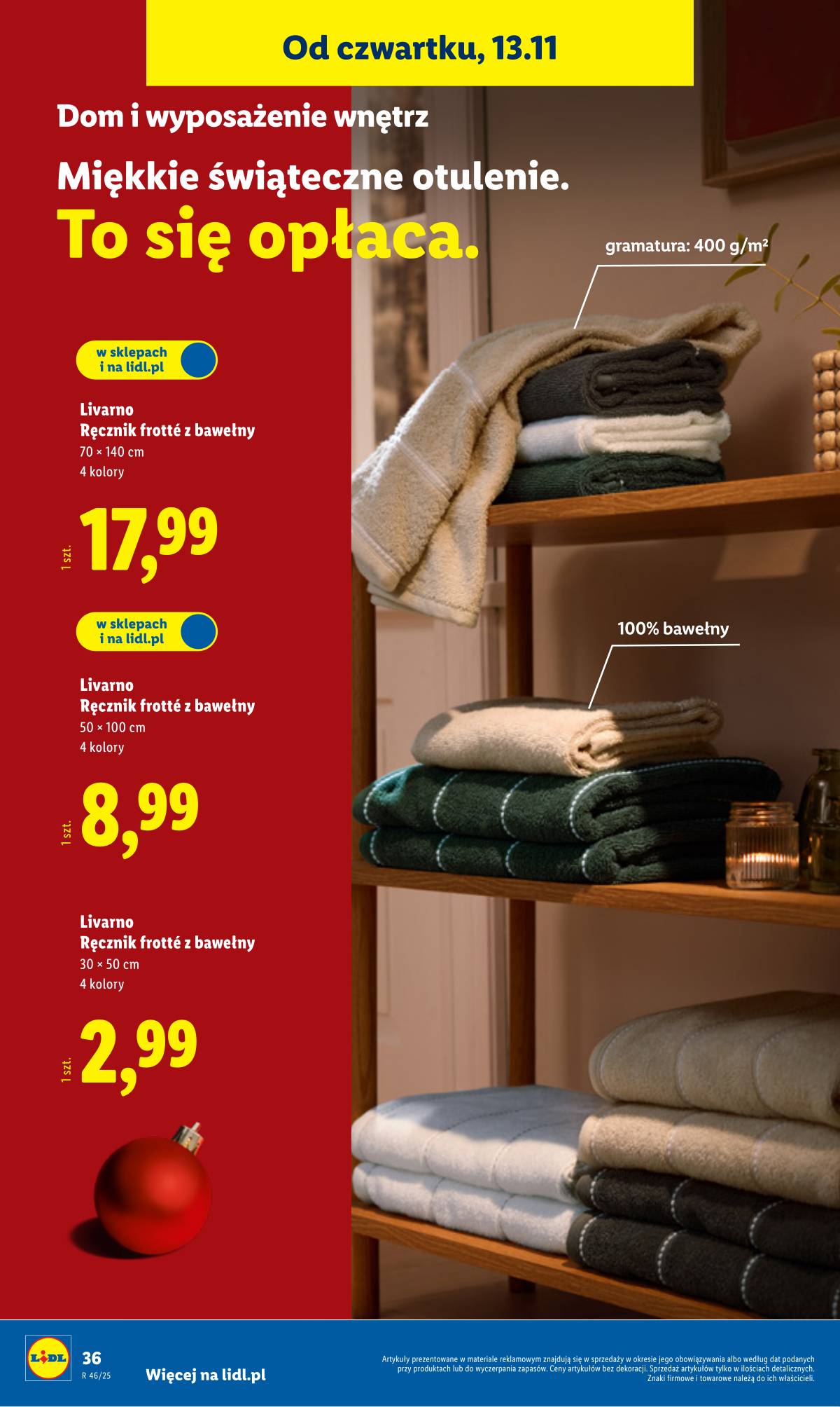 Lidl Lenkija - OFERTA WAŻNA OD 10.11 40 puslapis