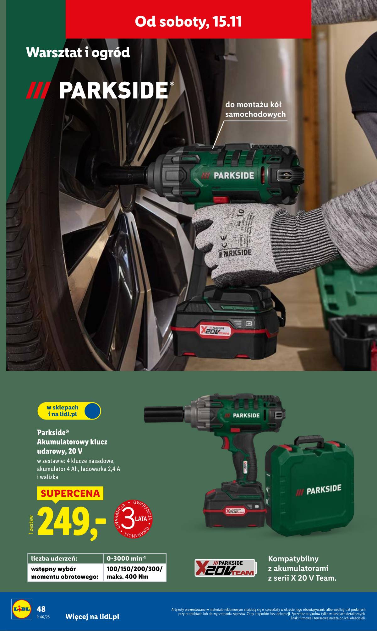 Lidl Lenkija - OFERTA WAŻNA OD 10.11 52 puslapis