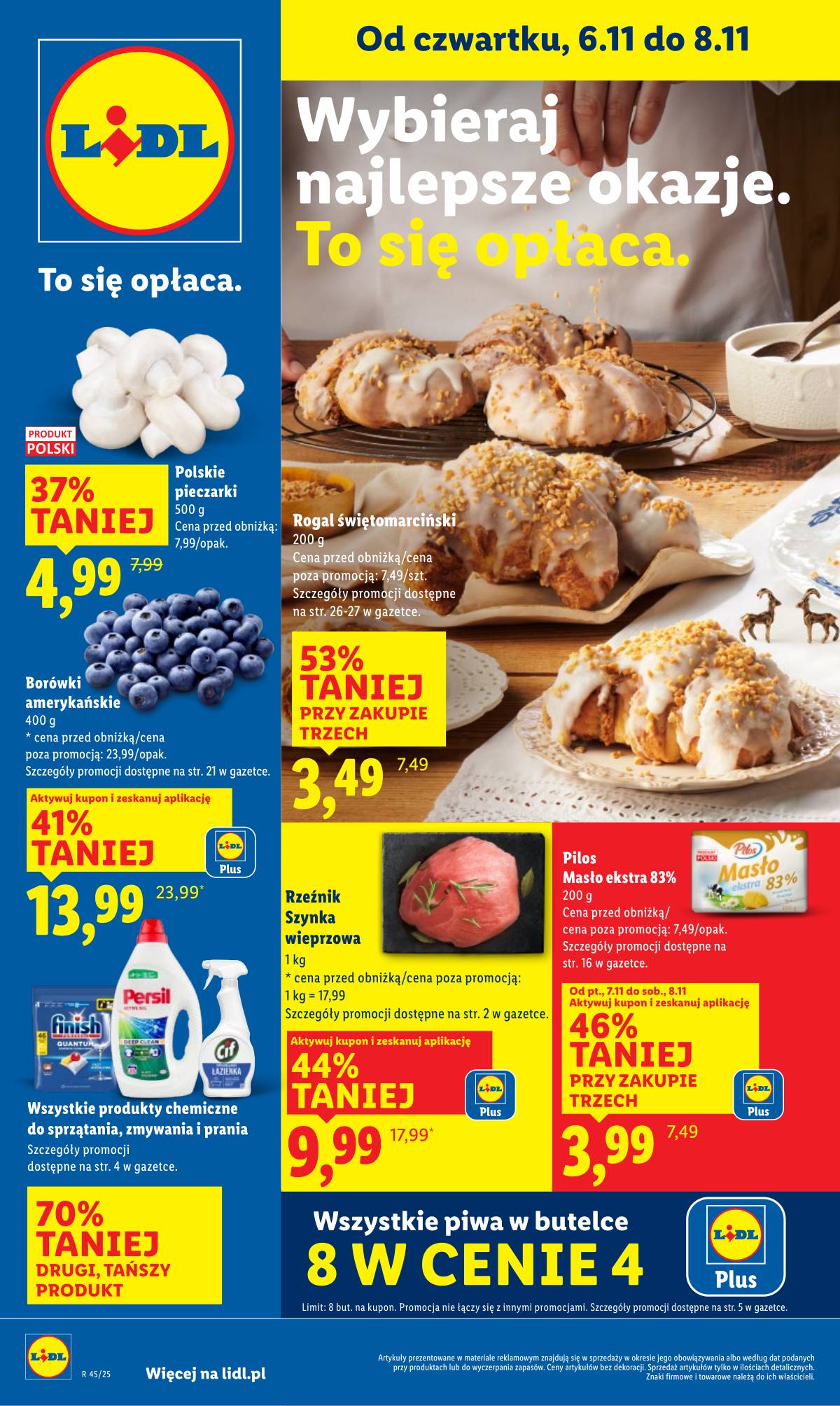 Lidl Lenkija - OFERTA WAŻNA OD 6.11 DO 8.11 1 puslapis