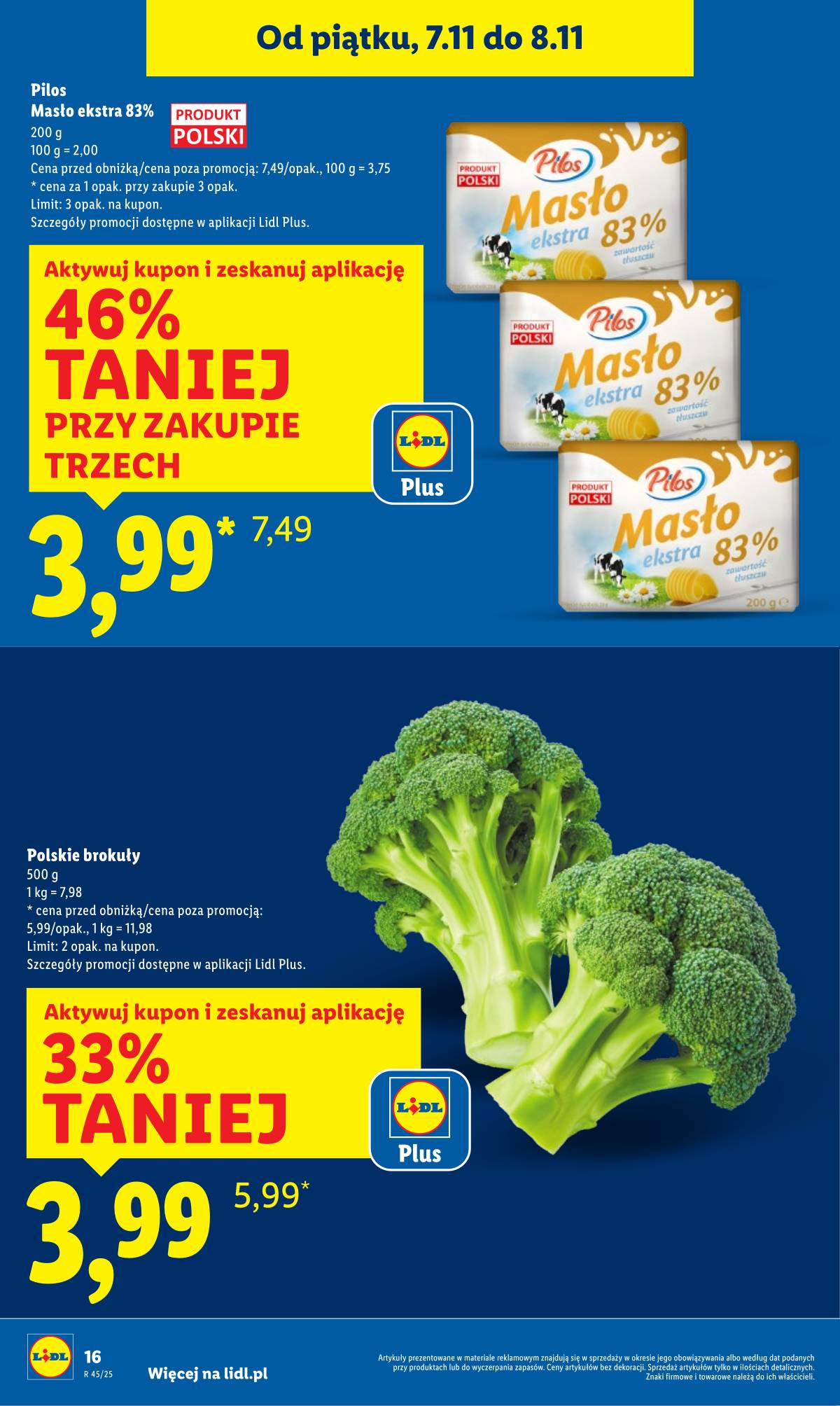 Lidl Lenkija - OFERTA WAŻNA OD 6.11 DO 8.11 16 puslapis