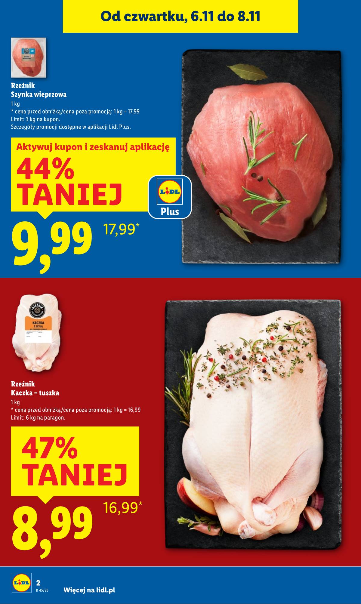 Lidl Lenkija - OFERTA WAŻNA OD 6.11 DO 8.11 2 puslapis