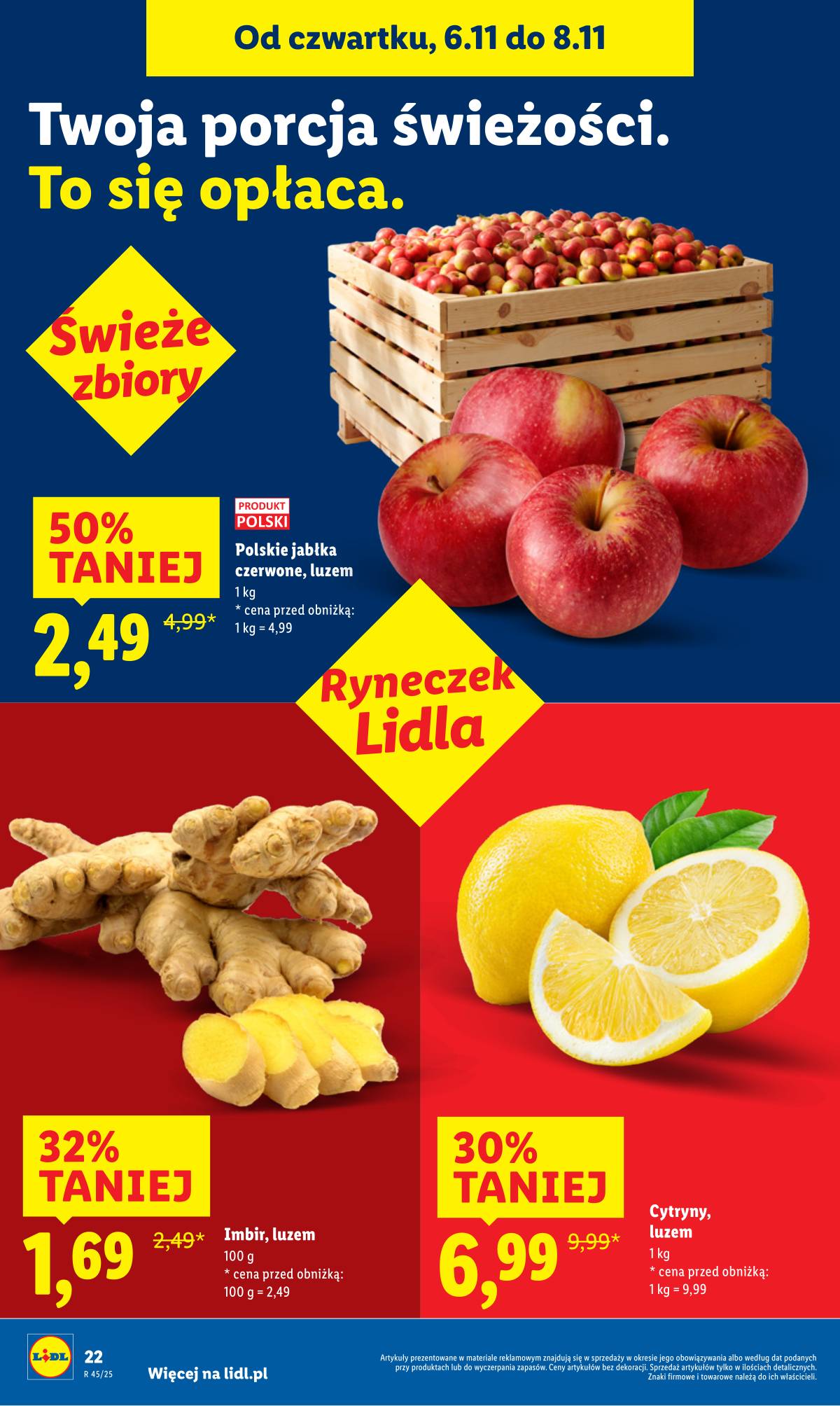 Lidl Lenkija - OFERTA WAŻNA OD 6.11 DO 8.11 22 puslapis