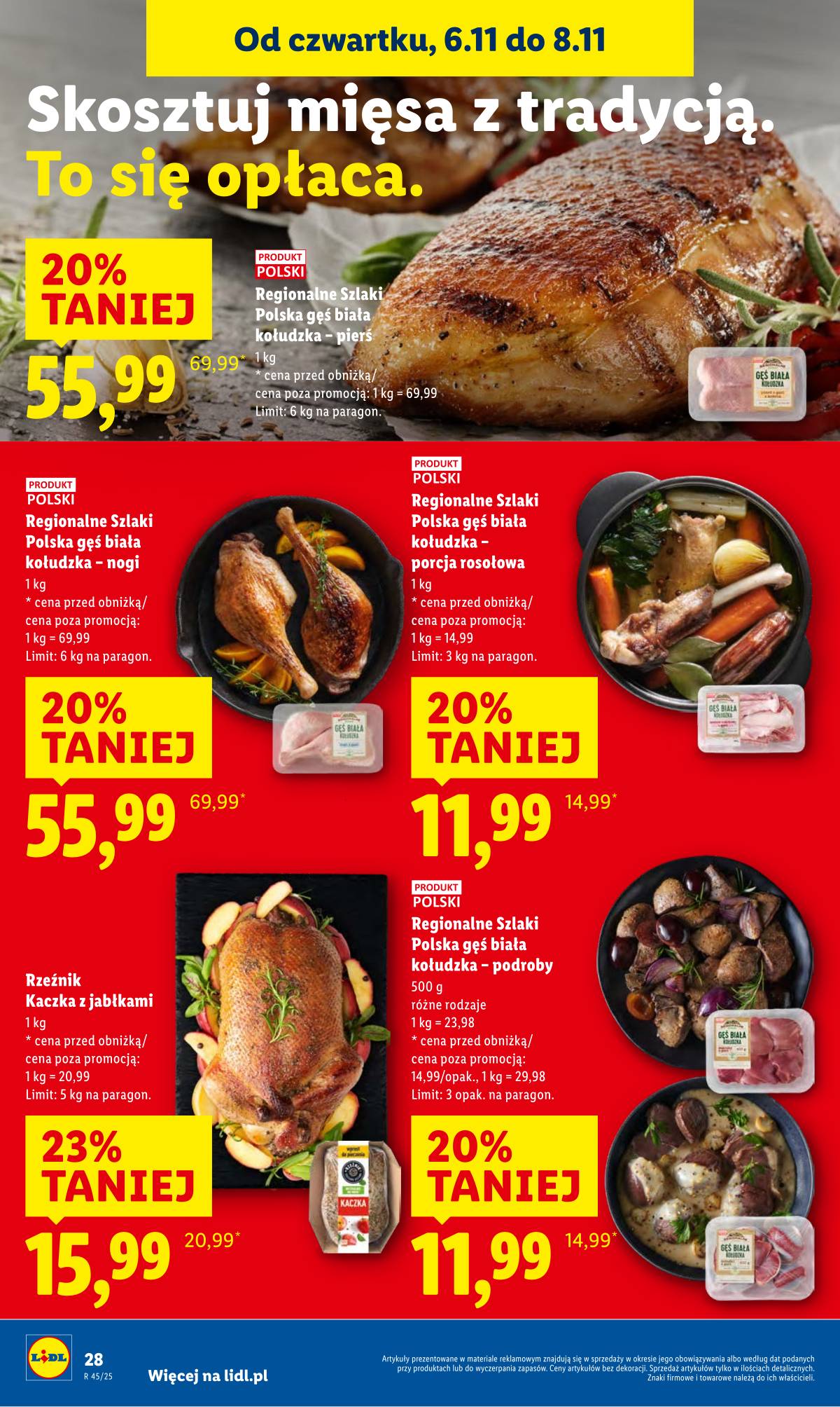 Lidl Lenkija - OFERTA WAŻNA OD 6.11 DO 8.11 28 puslapis