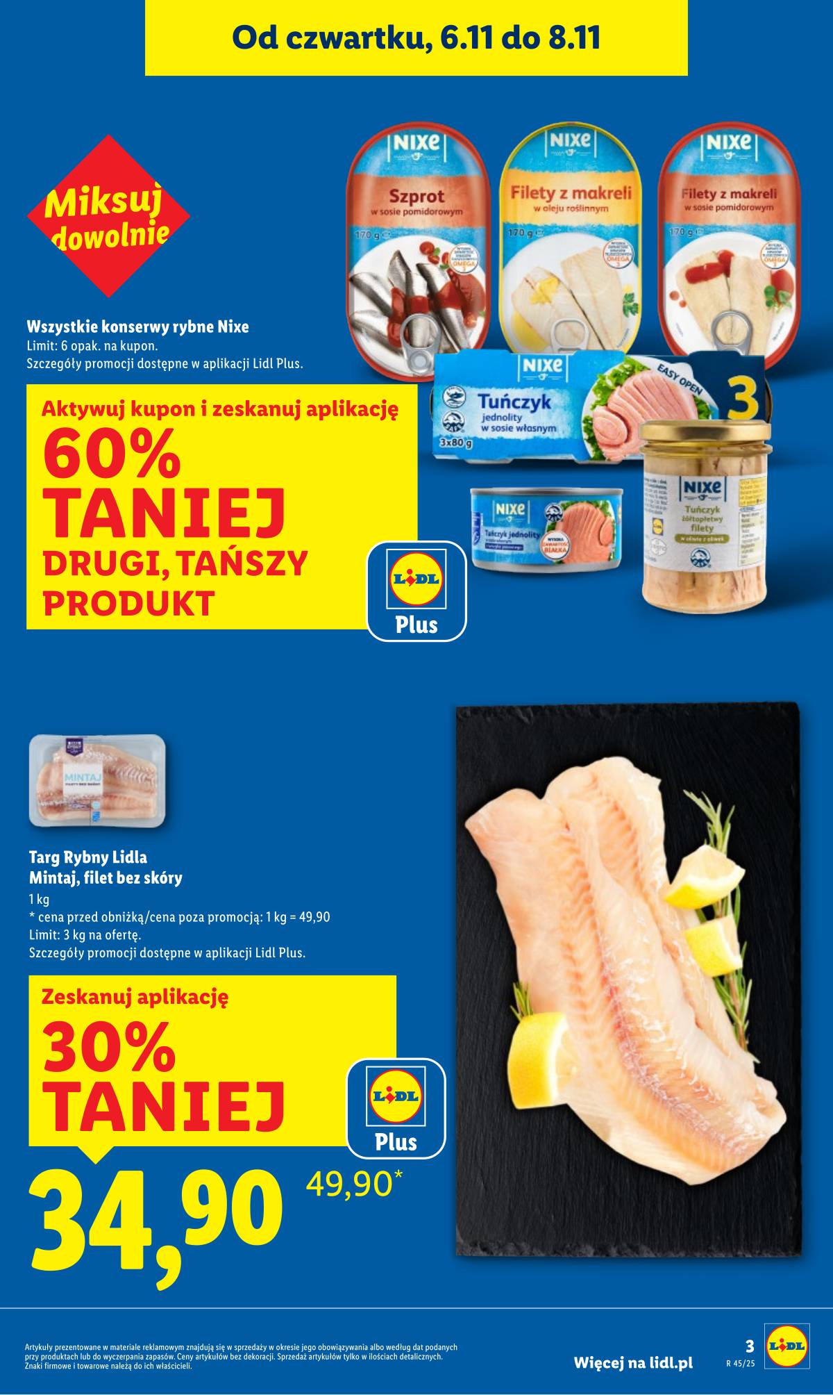 Lidl Lenkija - OFERTA WAŻNA OD 6.11 DO 8.11 3 puslapis