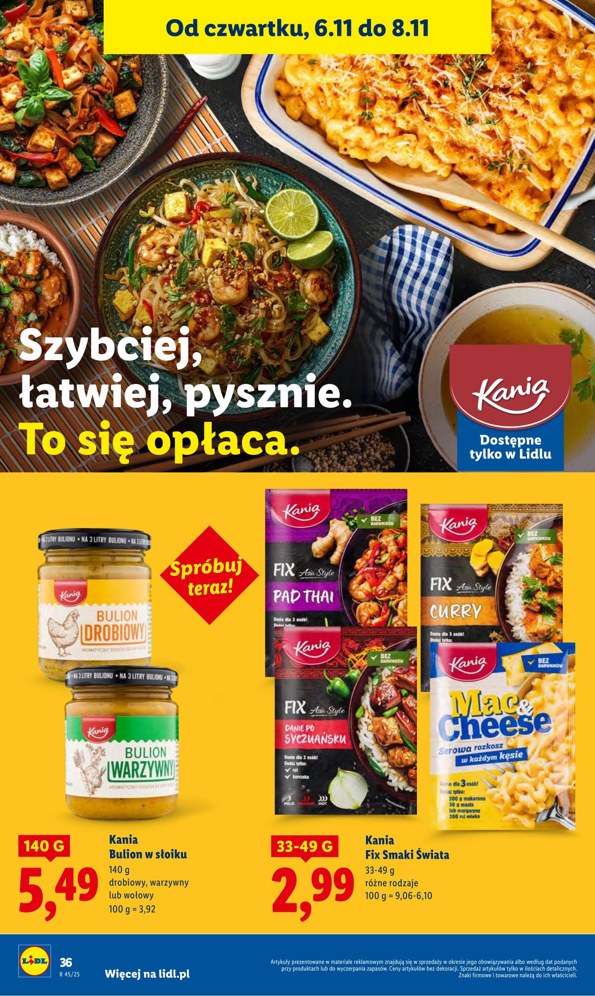 Lidl Lenkija - OFERTA WAŻNA OD 6.11 DO 8.11 40 puslapis