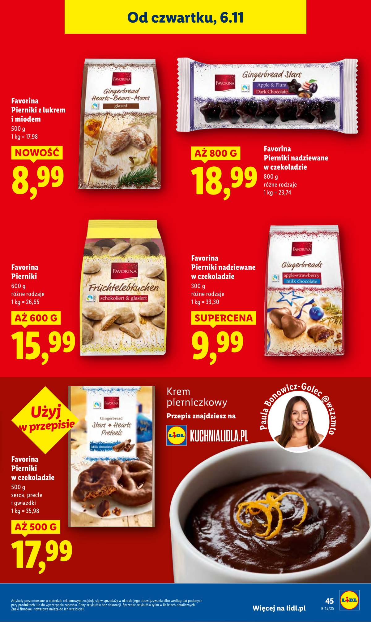 Lidl Lenkija - OFERTA WAŻNA OD 6.11 DO 8.11 49 puslapis