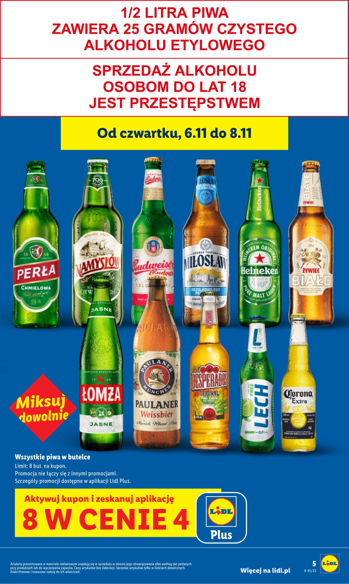 Lidl Lenkija - OFERTA WAŻNA OD 6.11 DO 8.11 5 puslapis