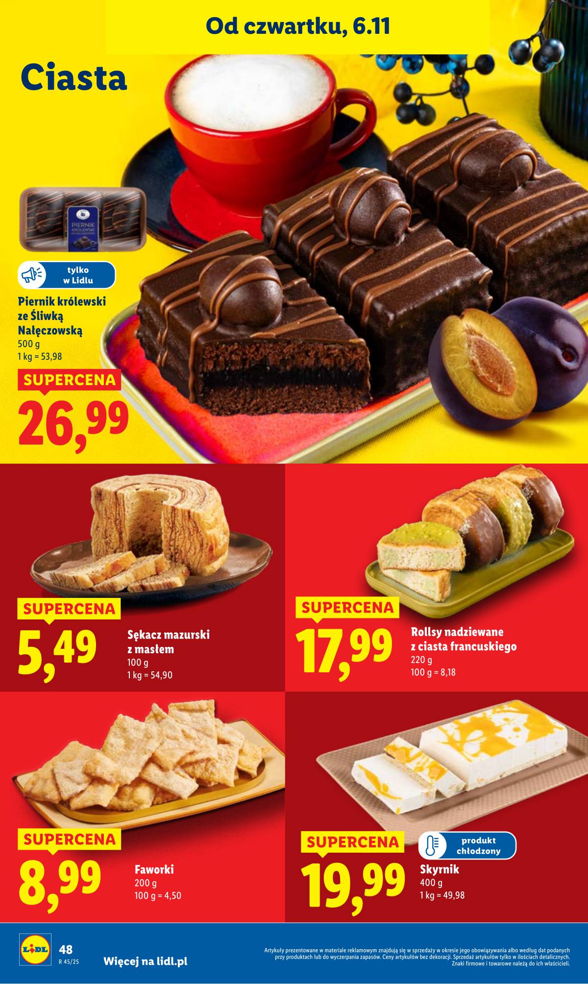 Lidl Lenkija - OFERTA WAŻNA OD 6.11 DO 8.11 52 puslapis