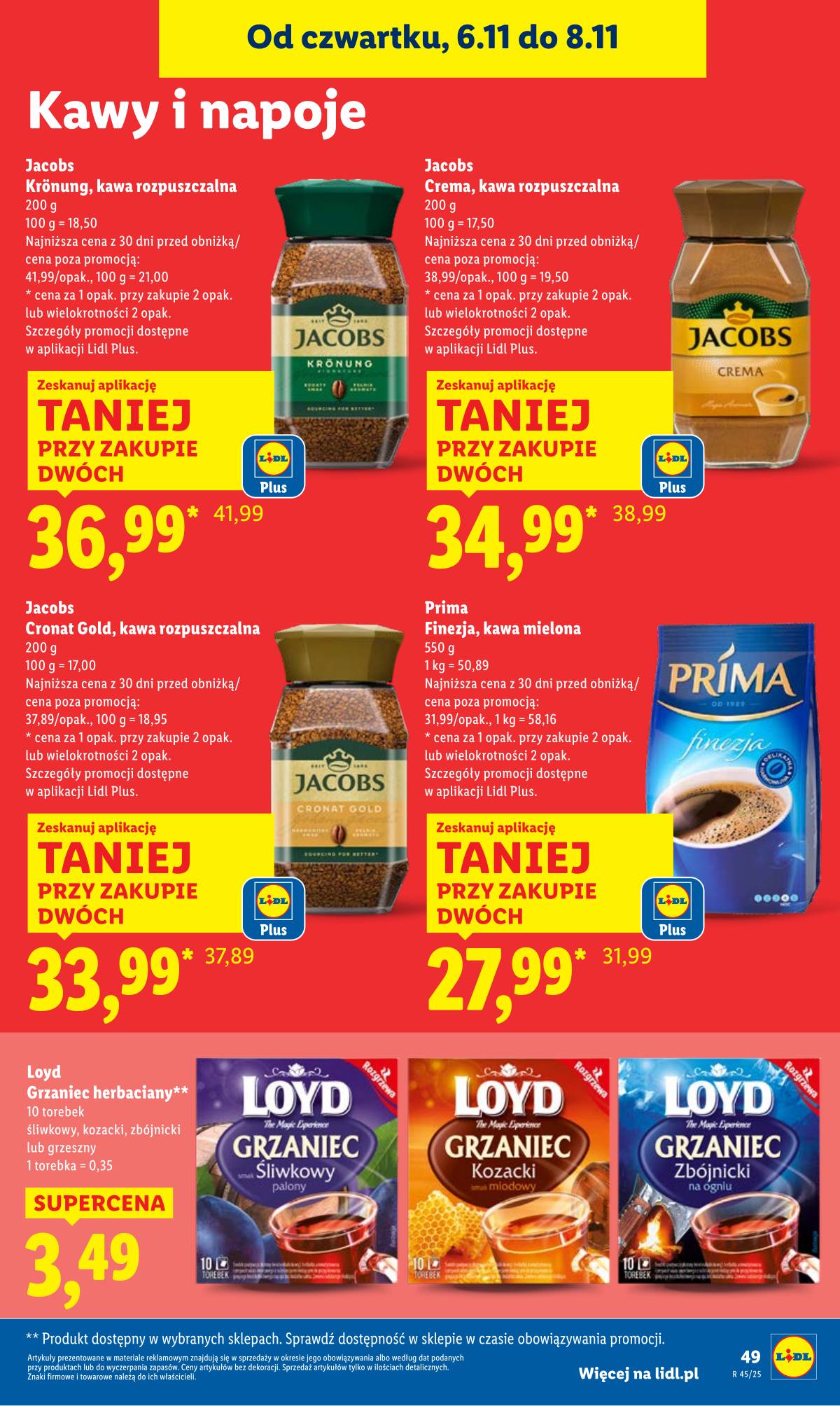Lidl Lenkija - OFERTA WAŻNA OD 6.11 DO 8.11 53 puslapis