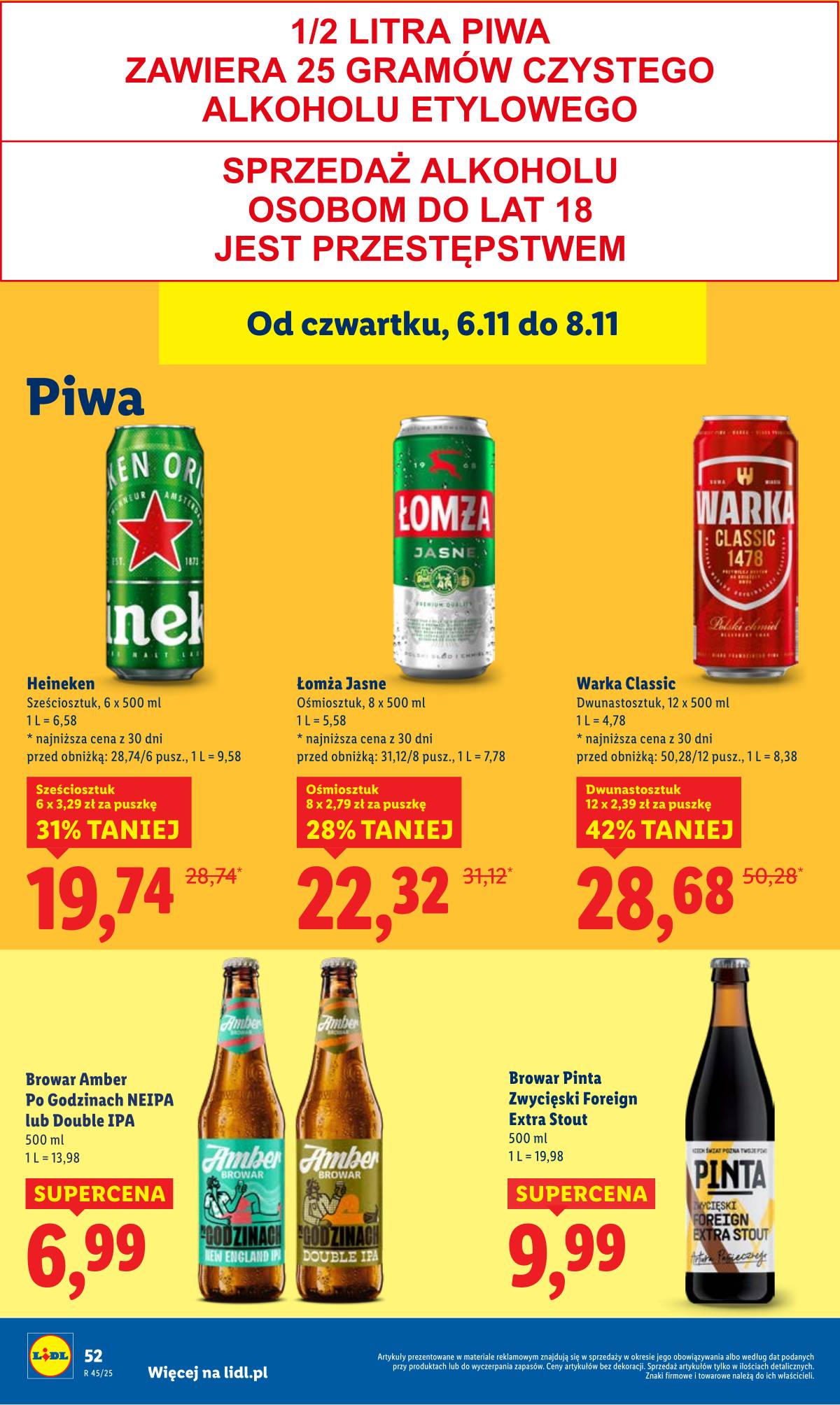 Lidl Lenkija - OFERTA WAŻNA OD 6.11 DO 8.11 58 puslapis