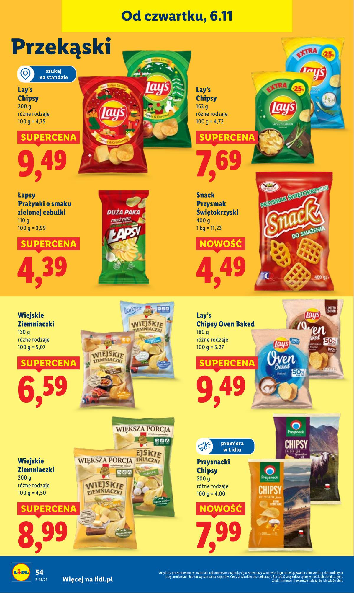 Lidl Lenkija - OFERTA WAŻNA OD 6.11 DO 8.11 60 puslapis