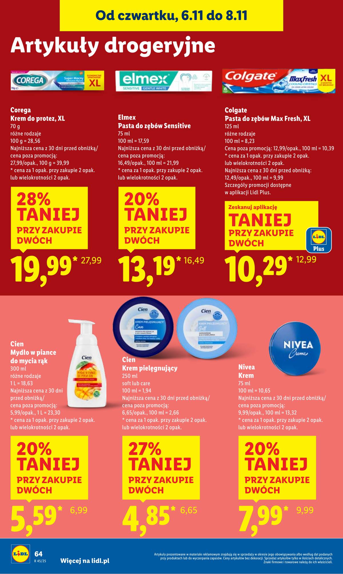 Lidl Lenkija - OFERTA WAŻNA OD 6.11 DO 8.11 66 puslapis