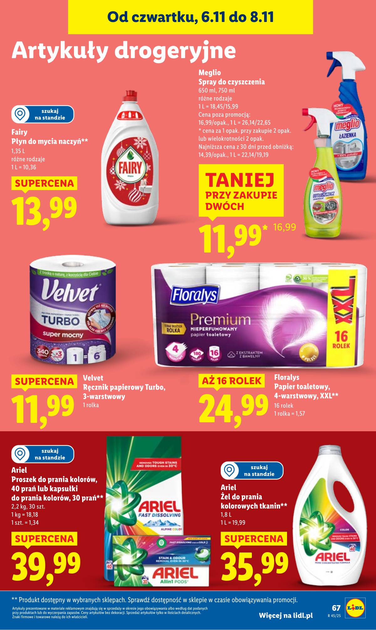 Lidl Lenkija - OFERTA WAŻNA OD 6.11 DO 8.11 69 puslapis