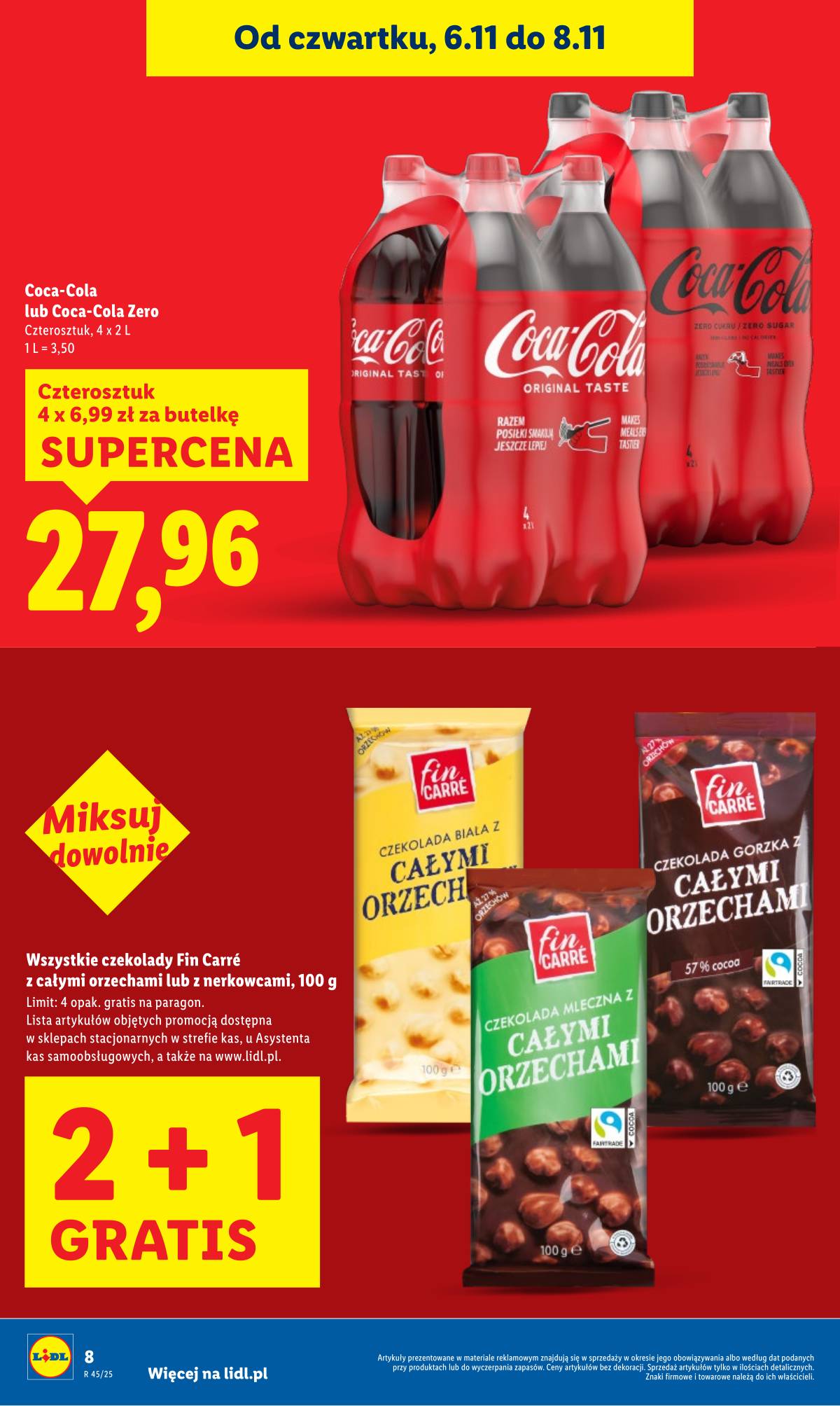 Lidl Lenkija - OFERTA WAŻNA OD 6.11 DO 8.11 8 puslapis