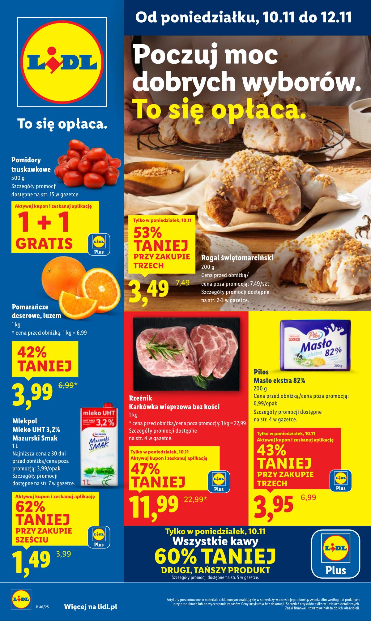 Lidl Lenkija - OFERTA WAŻNA OD 10.11 DO 12.11 1 puslapis