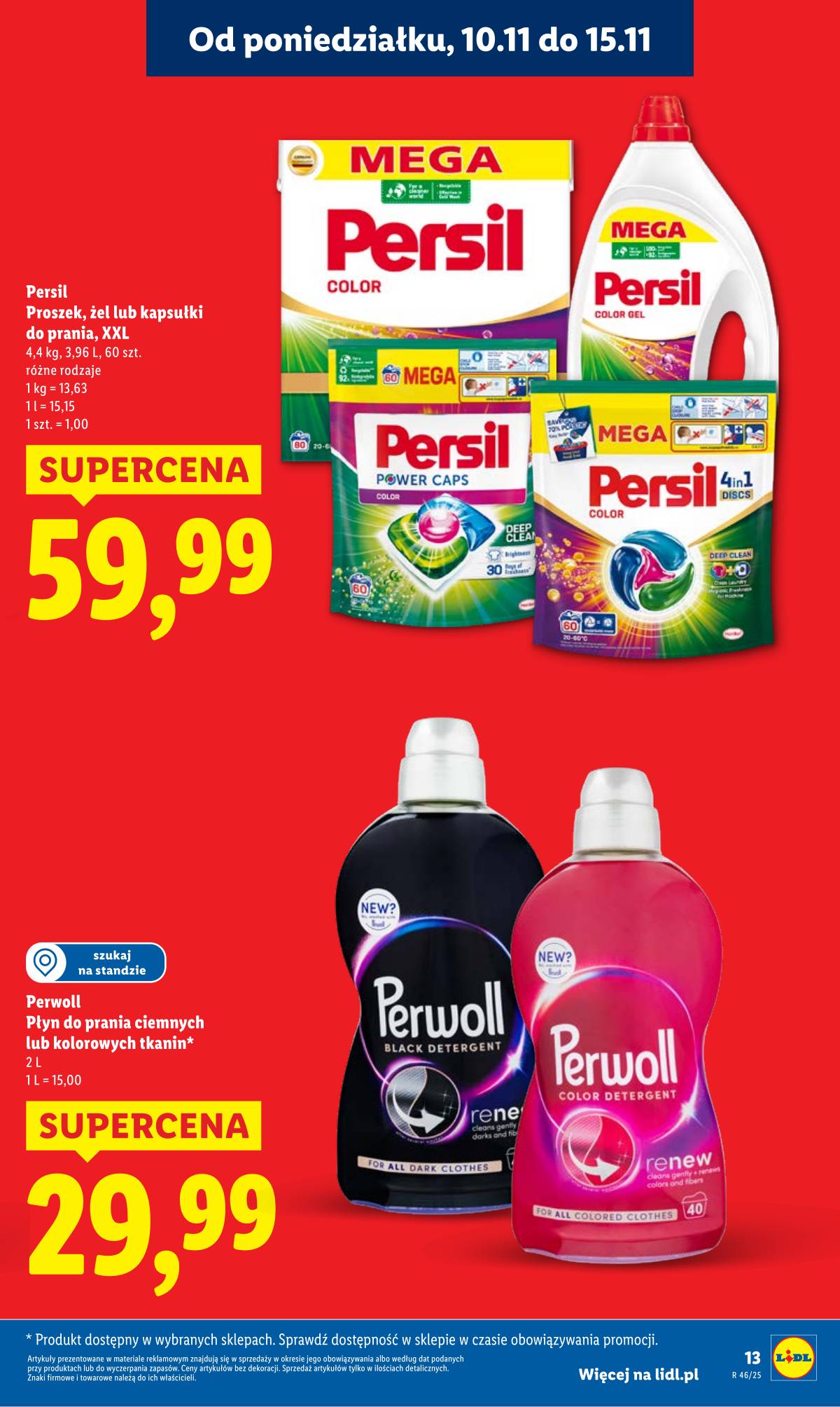 Lidl Lenkija - OFERTA WAŻNA OD 10.11 DO 12.11 13 puslapis