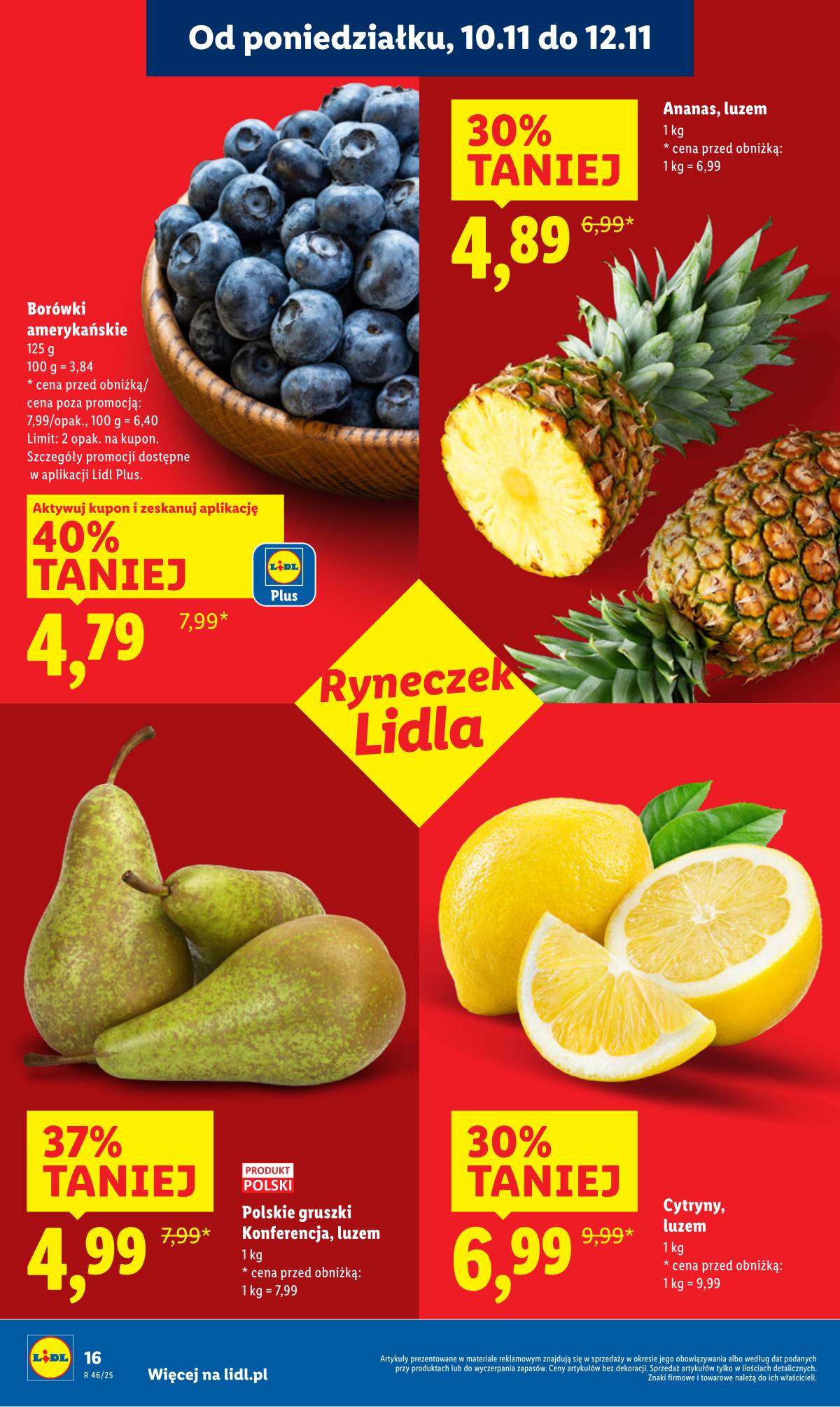 Lidl Lenkija - OFERTA WAŻNA OD 10.11 DO 12.11 16 puslapis
