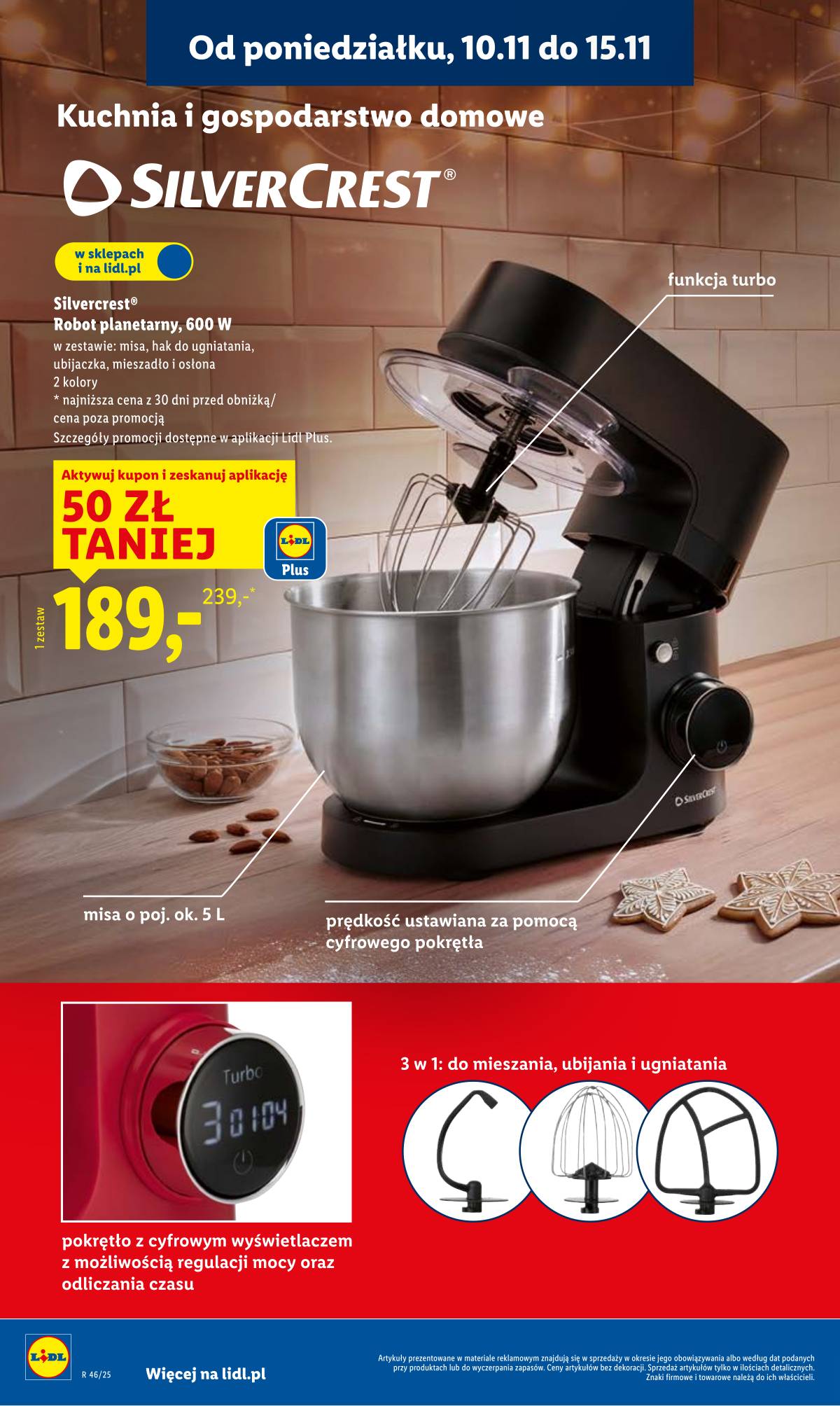 Lidl Lenkija - OFERTA WAŻNA OD 10.11 DO 12.11 18 puslapis