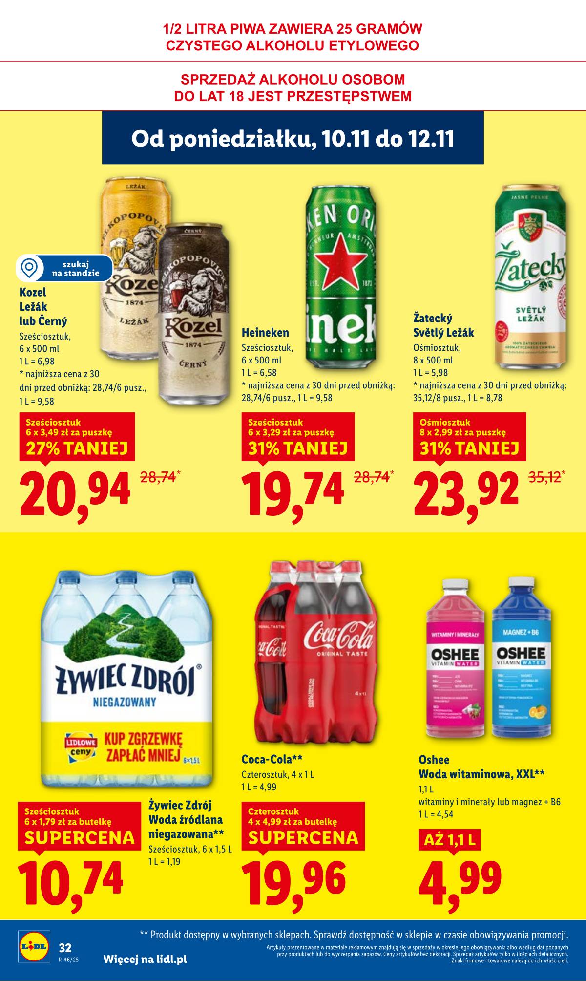 Lidl Lenkija - OFERTA WAŻNA OD 10.11 DO 12.11 32 puslapis