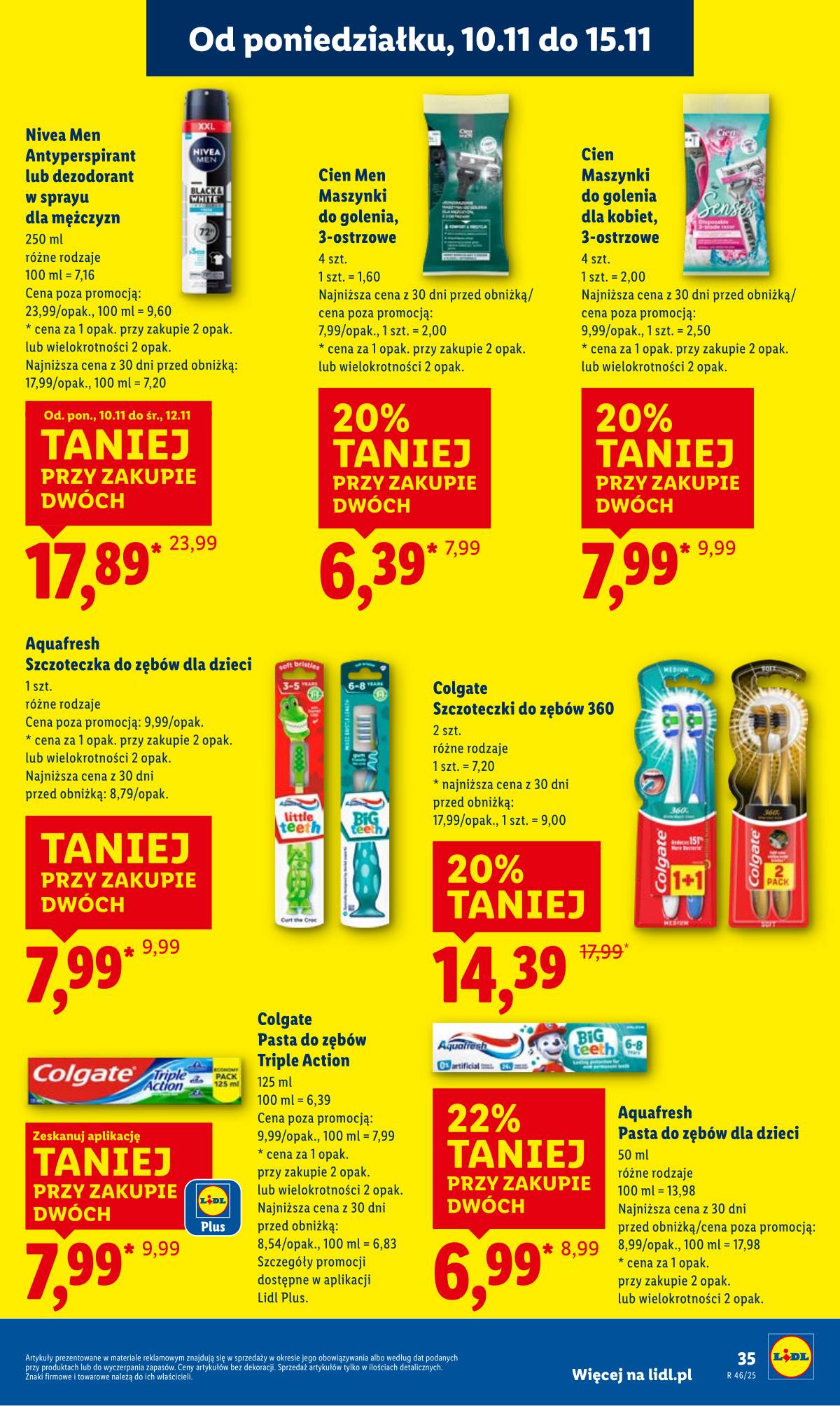 Lidl Lenkija - OFERTA WAŻNA OD 10.11 DO 12.11 35 puslapis