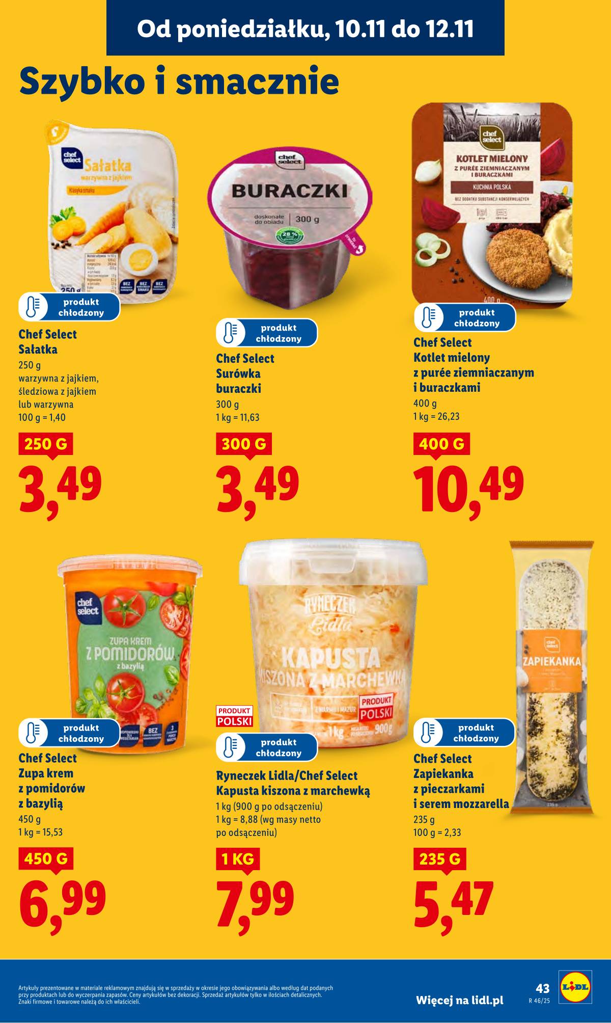 Lidl Lenkija - OFERTA WAŻNA OD 10.11 DO 12.11 43 puslapis