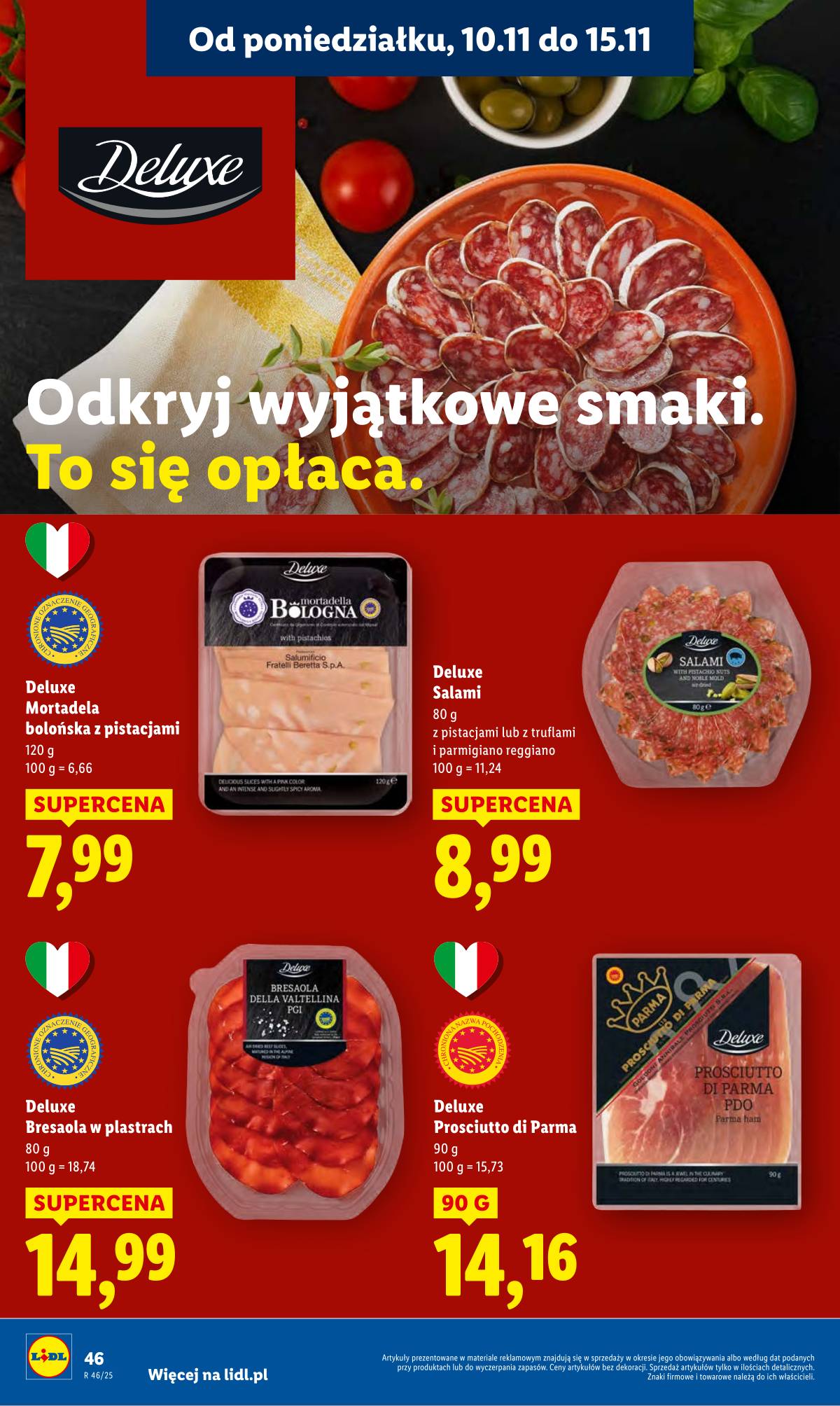 Lidl Lenkija - OFERTA WAŻNA OD 10.11 DO 12.11 46 puslapis