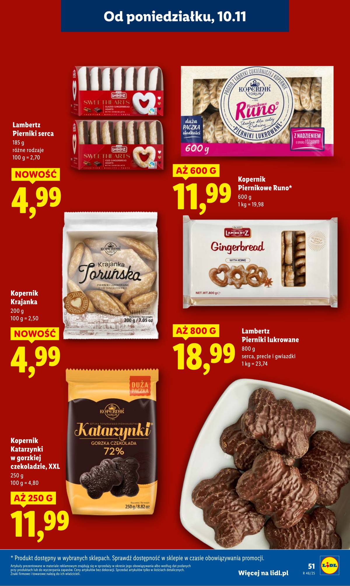 Lidl Lenkija - OFERTA WAŻNA OD 10.11 DO 12.11 51 puslapis