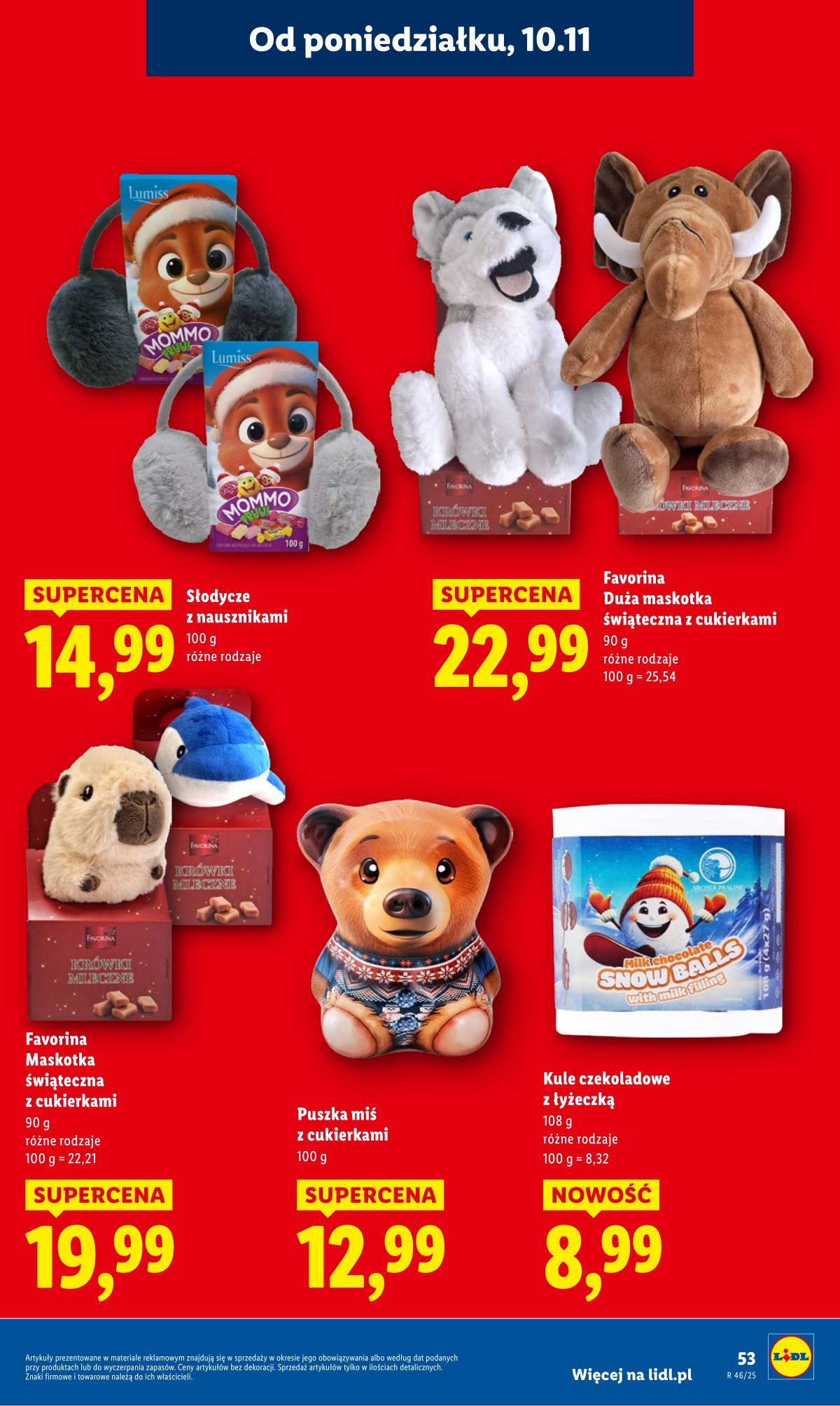 Lidl Lenkija - OFERTA WAŻNA OD 10.11 DO 12.11 53 puslapis
